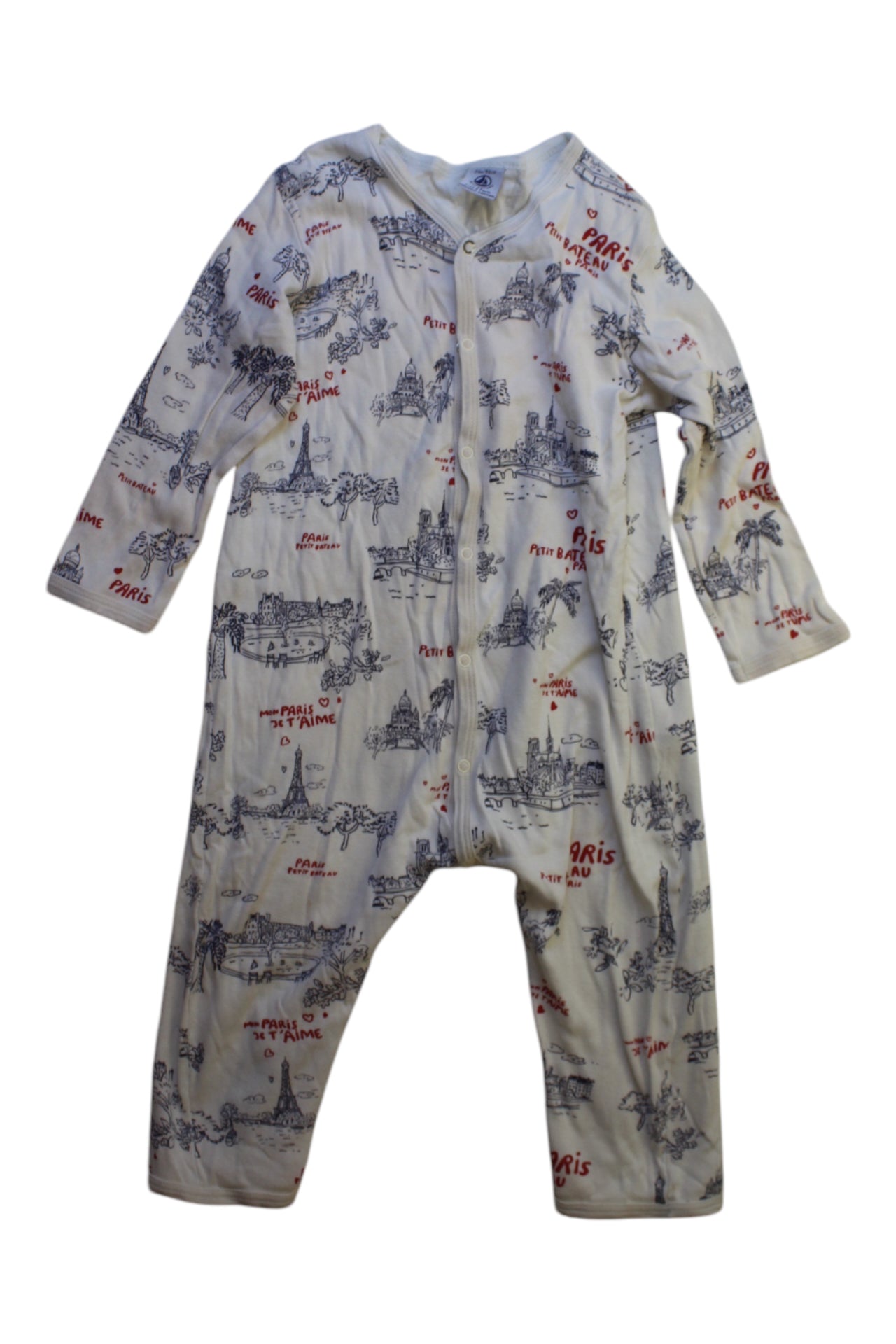 Petit Bateau Printed Onesie 18-24M、mySite、g9winljtr