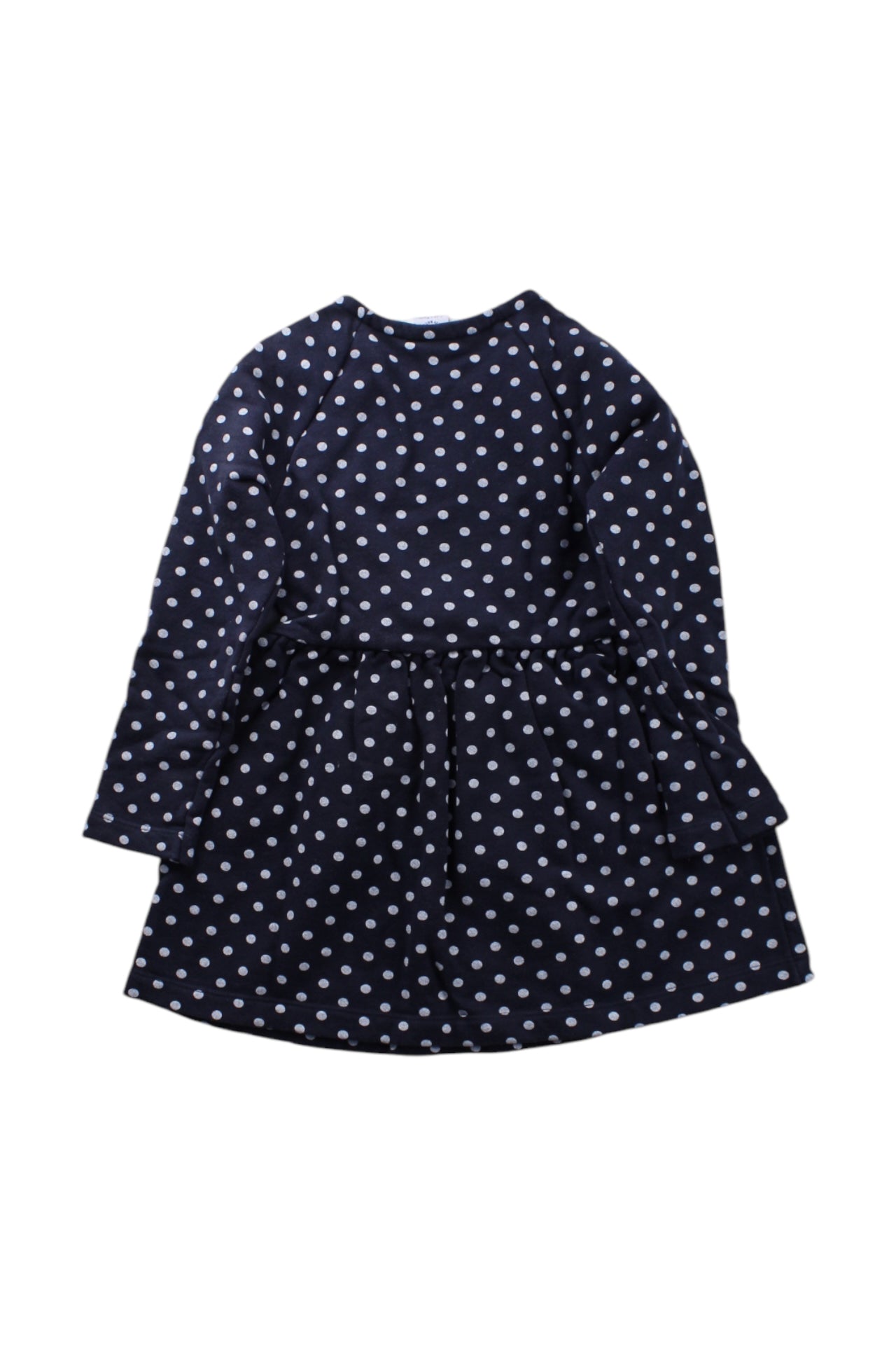 Petit Bateau Polka Dot Long Sleeve Dress 5T、mySite、g9winljtr