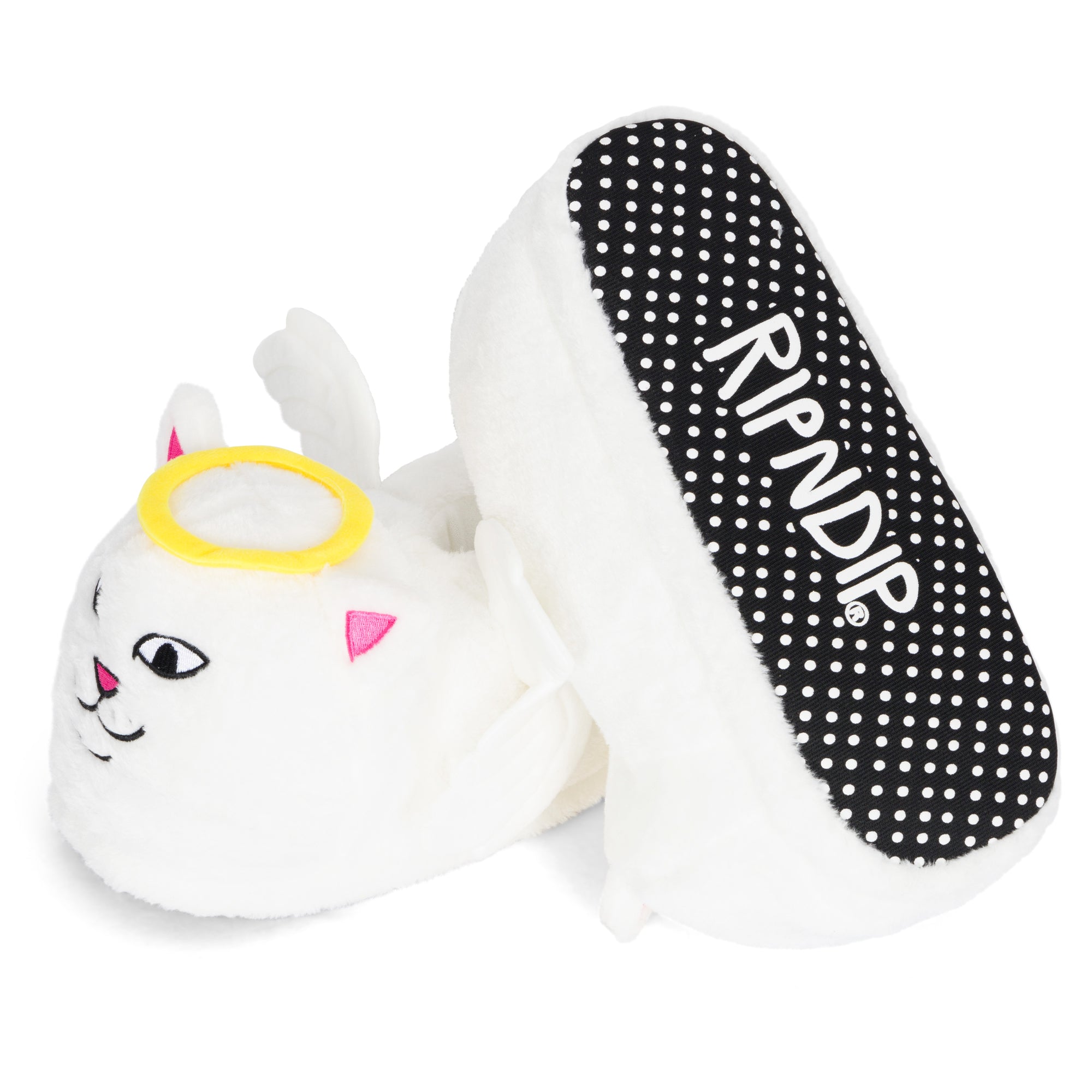  Lord Angel Plush Slippers (White)、mySite、merchandisen