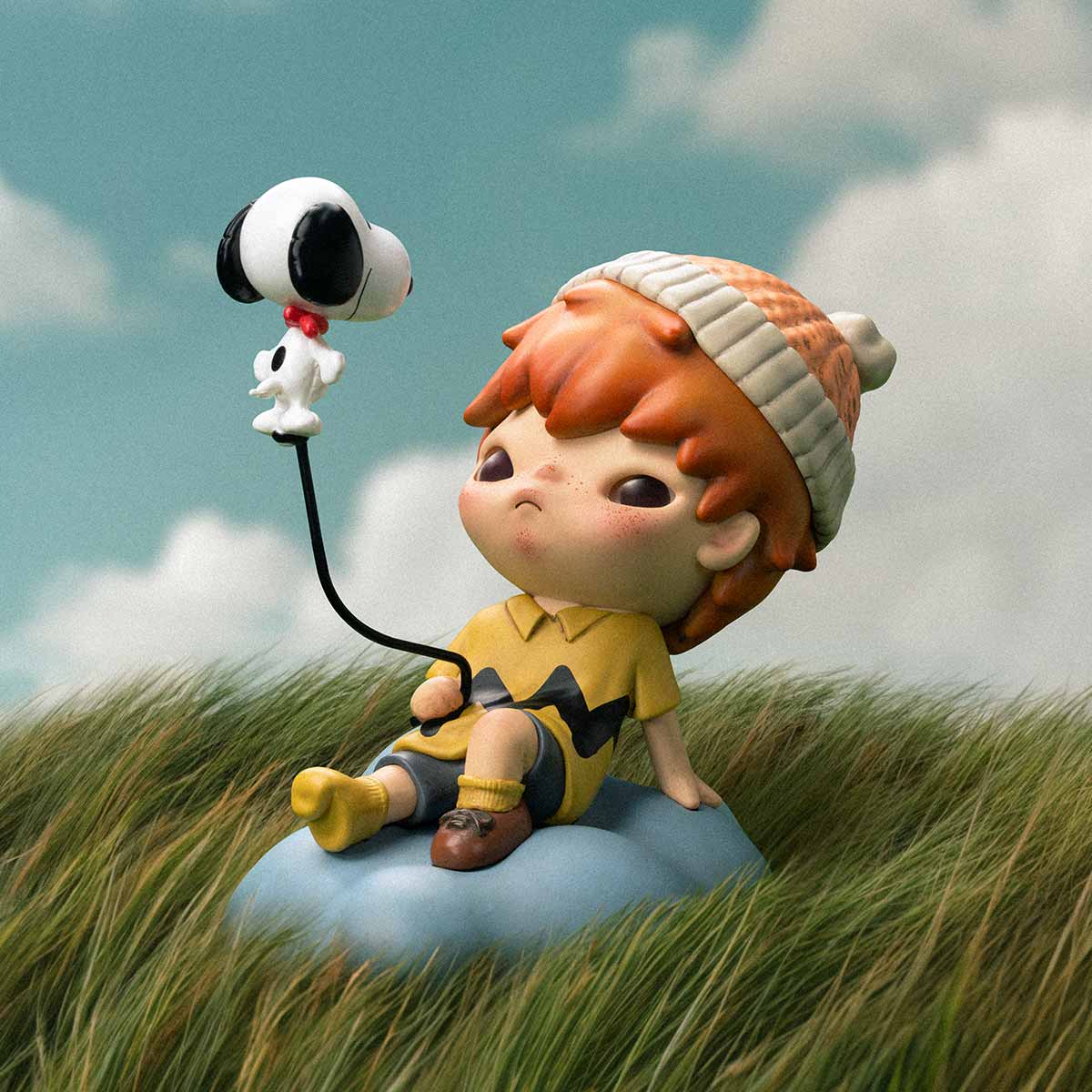  Pop Mart Hirono × Snoopy Figure、mySite、greenlandpopulation