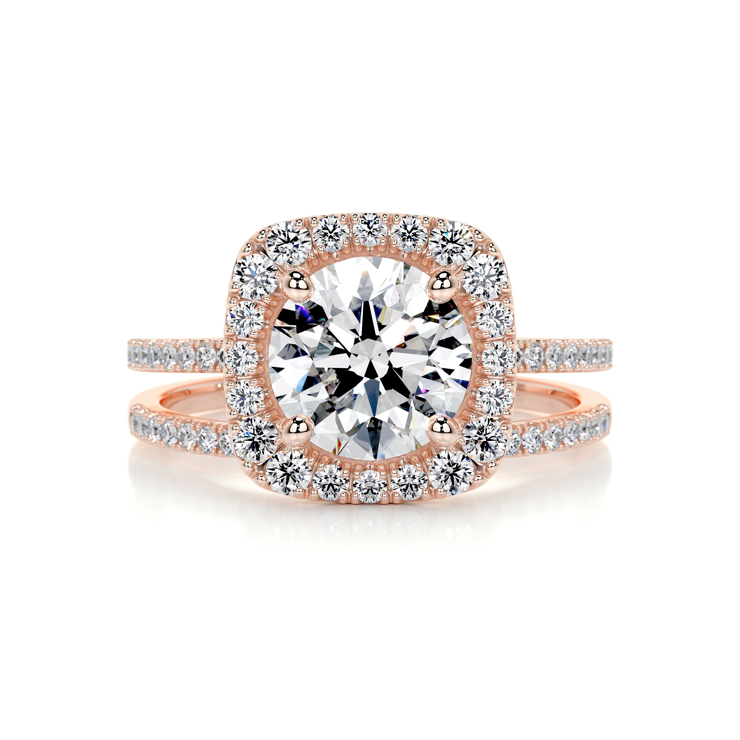 Catalina Diamond Bridal Set -14K Rose Gold、mySite、hinf8tx79