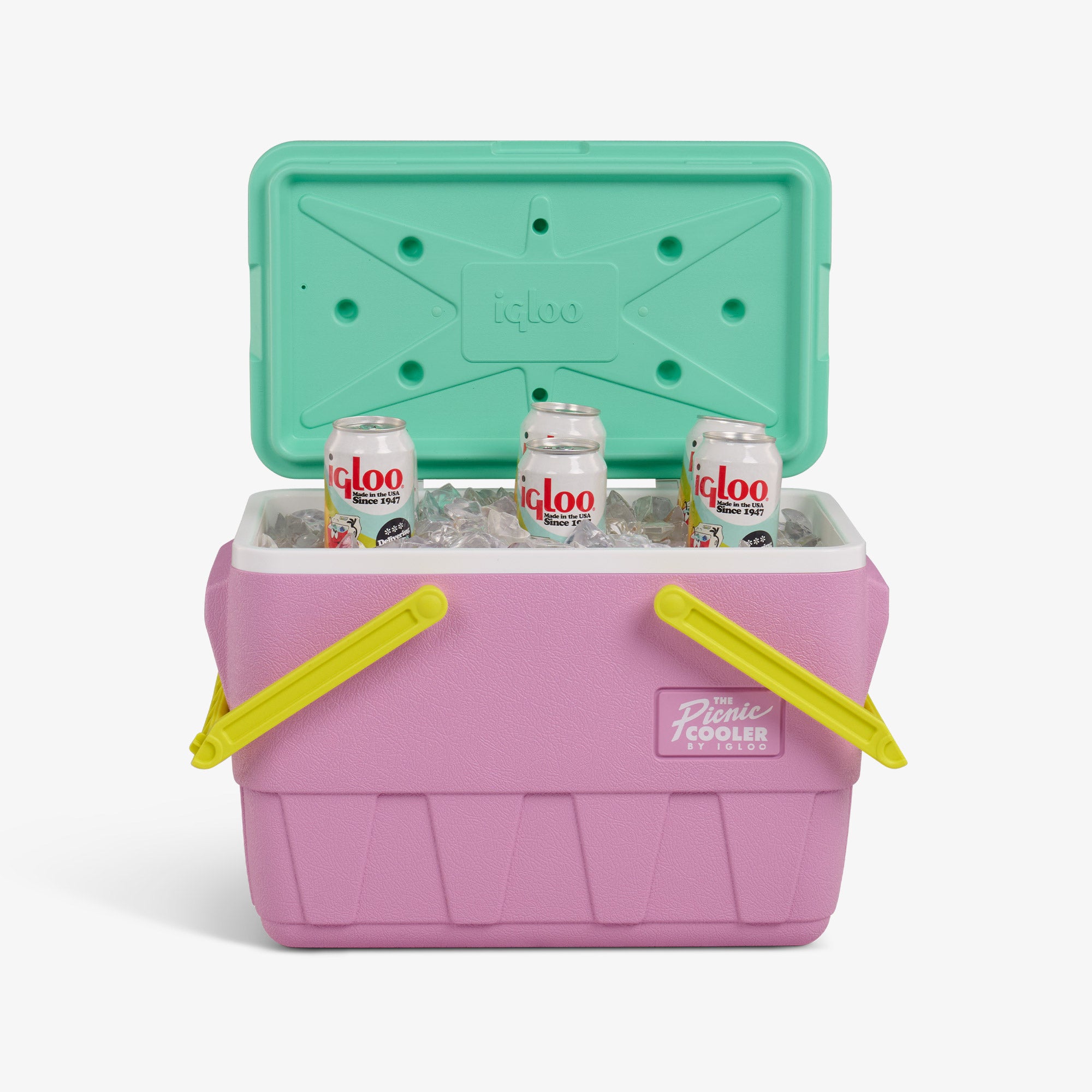Retro Picnic Basket 25 Qt Cooler、mySite、noshort