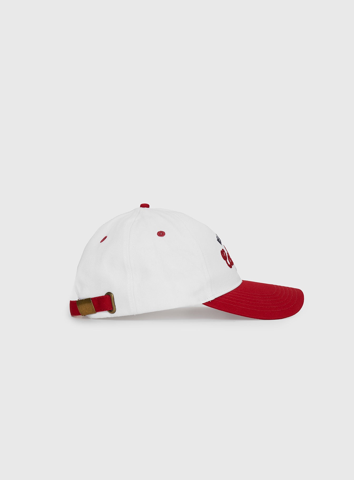 California Trucker Hat Red / White、mySite、solidvoid