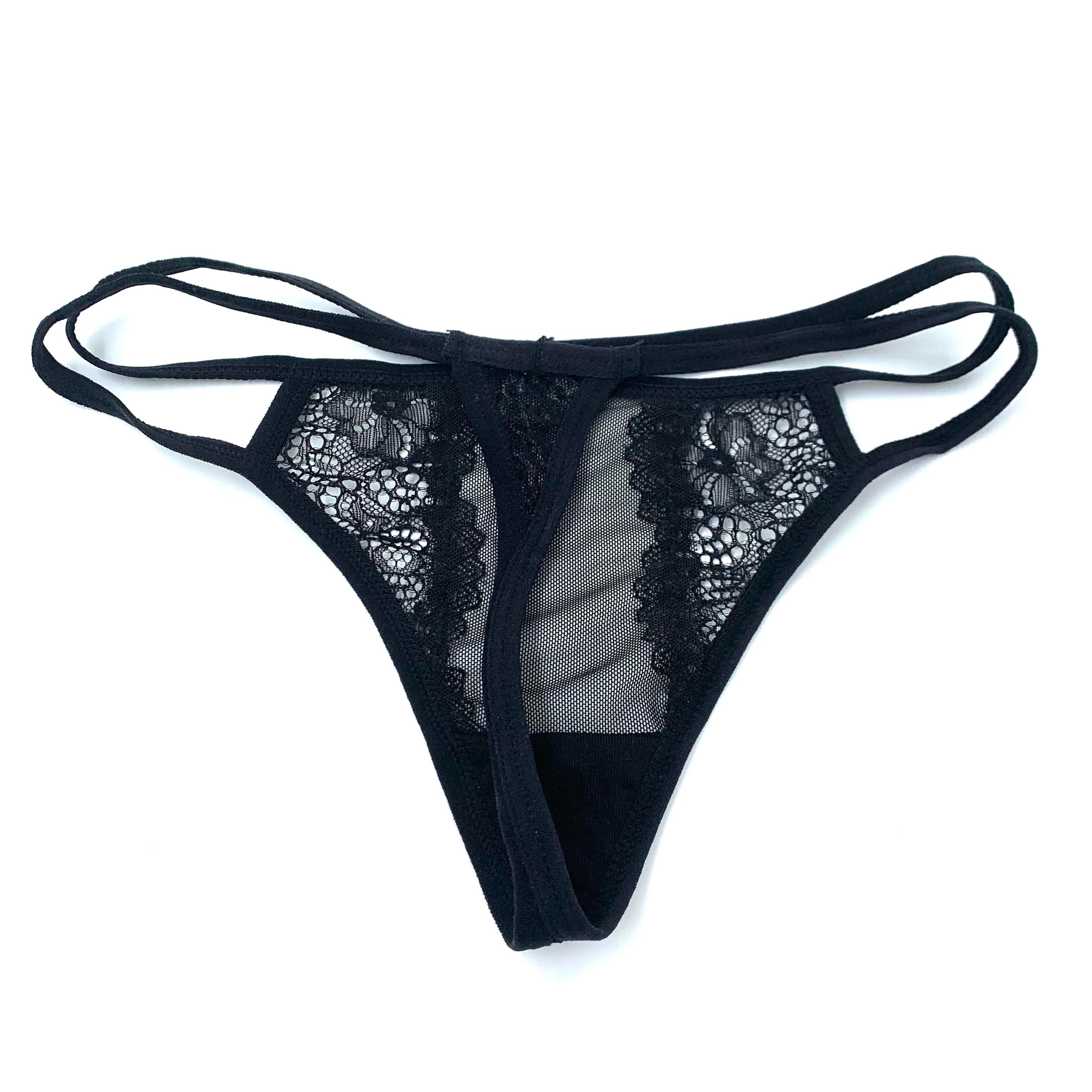 Come Closer Private Thong | Black、mySite、bottomscart