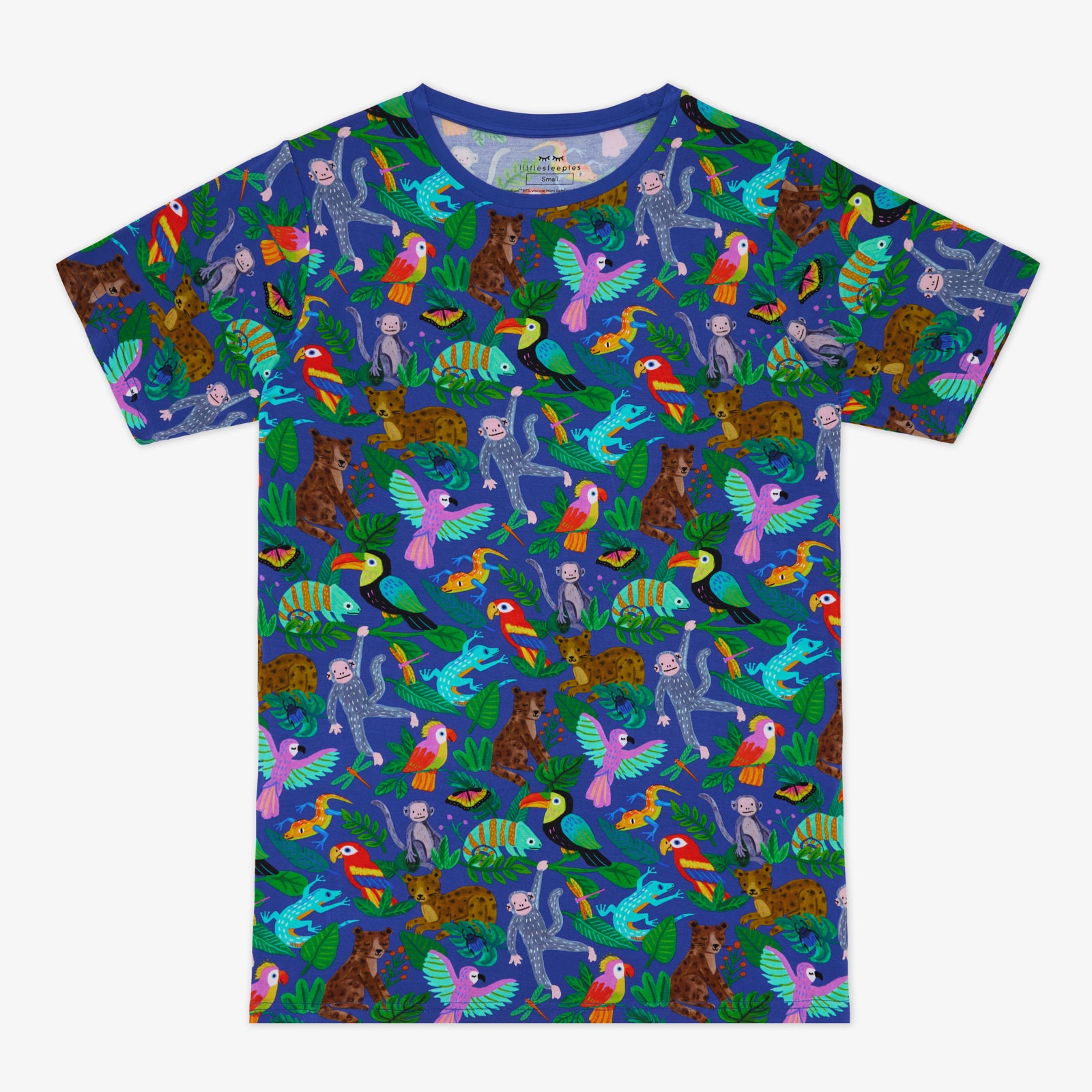  Jungle Jam Men's Short Sleeve Pajama Top、mySite、layawaytickets