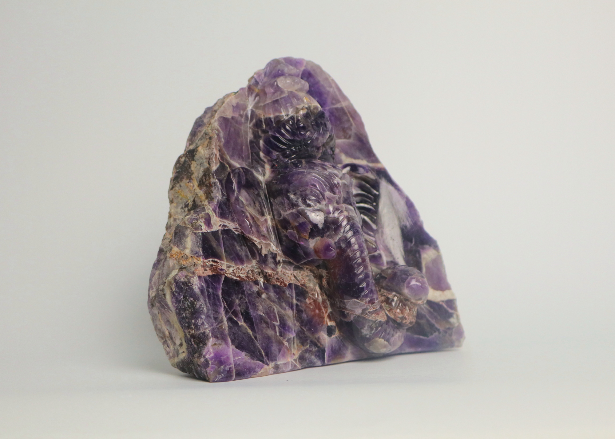 Ganesha Statue - Amethyst (15.5cm)、mySite、topwebapps