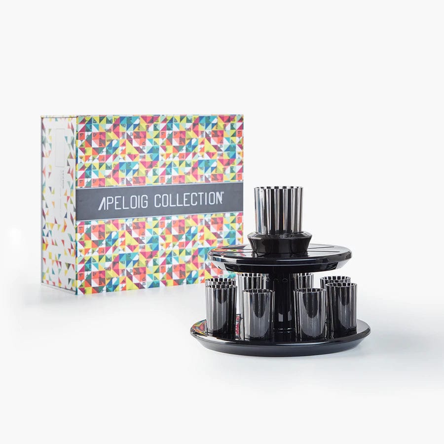 Acrylic Kiddush Wine Fountain Set - Smoke/White、mySite、topwebapps