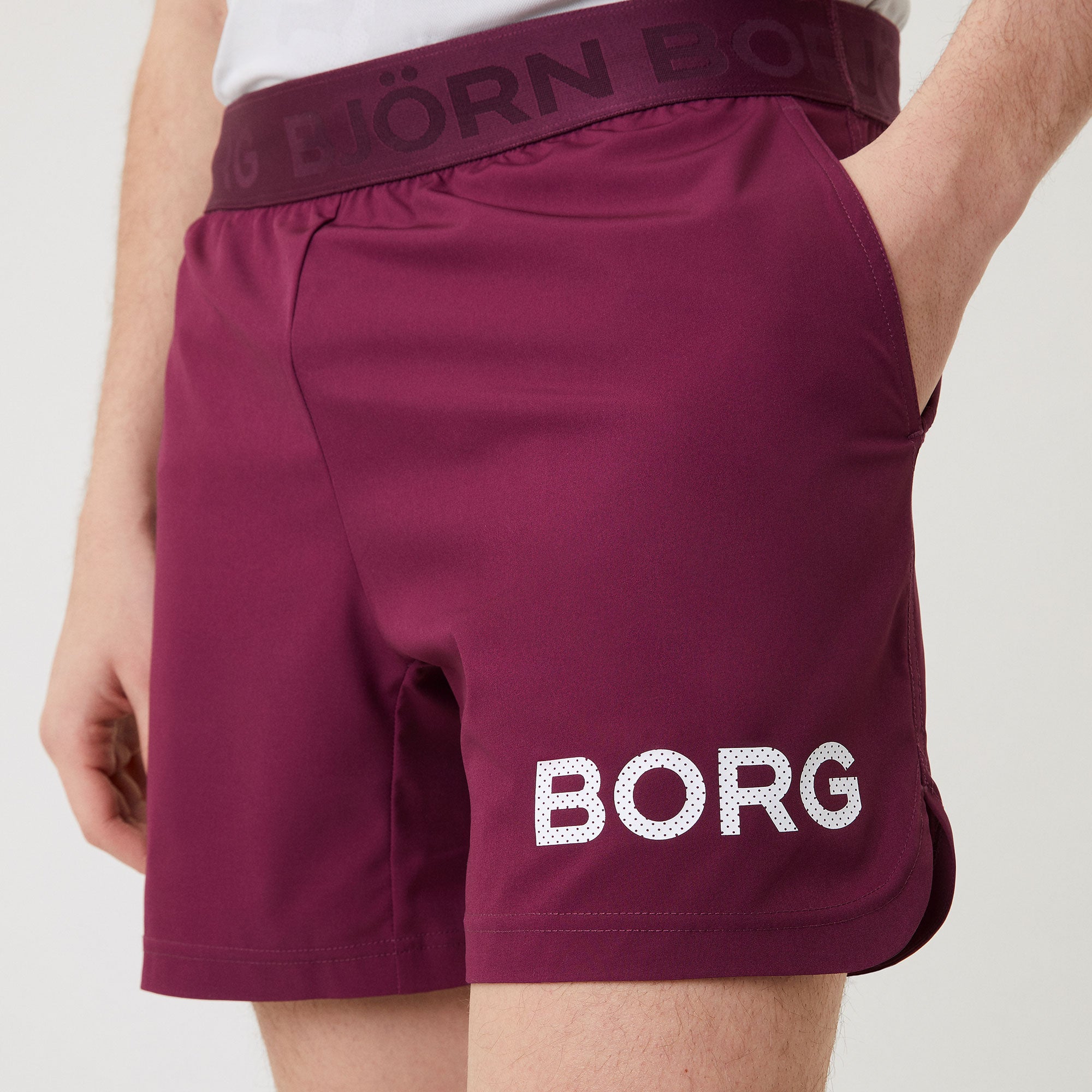 Bj枚rn Borg BORG Men's 7-Inch Tennis Shorts