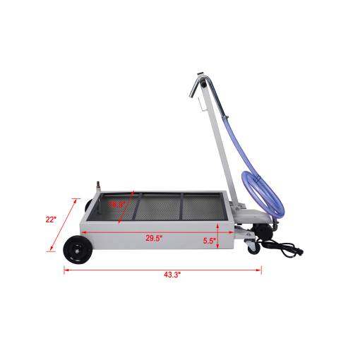 15-Gallon Low-Profile Oil Drain with Pump、、eastwooduniform