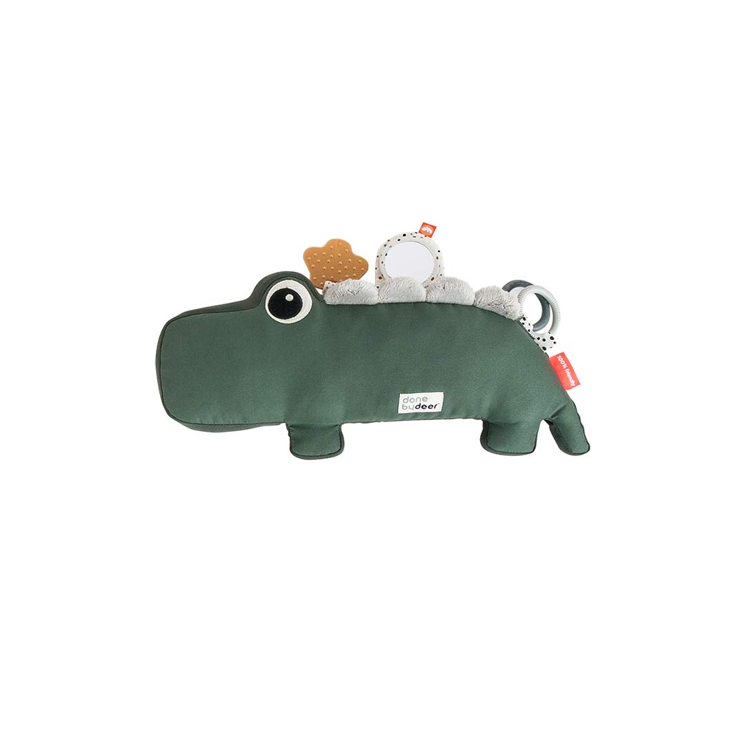  Done by Deer Tummy Time Activity Toy - Croco - Green、mySite、merchandisen