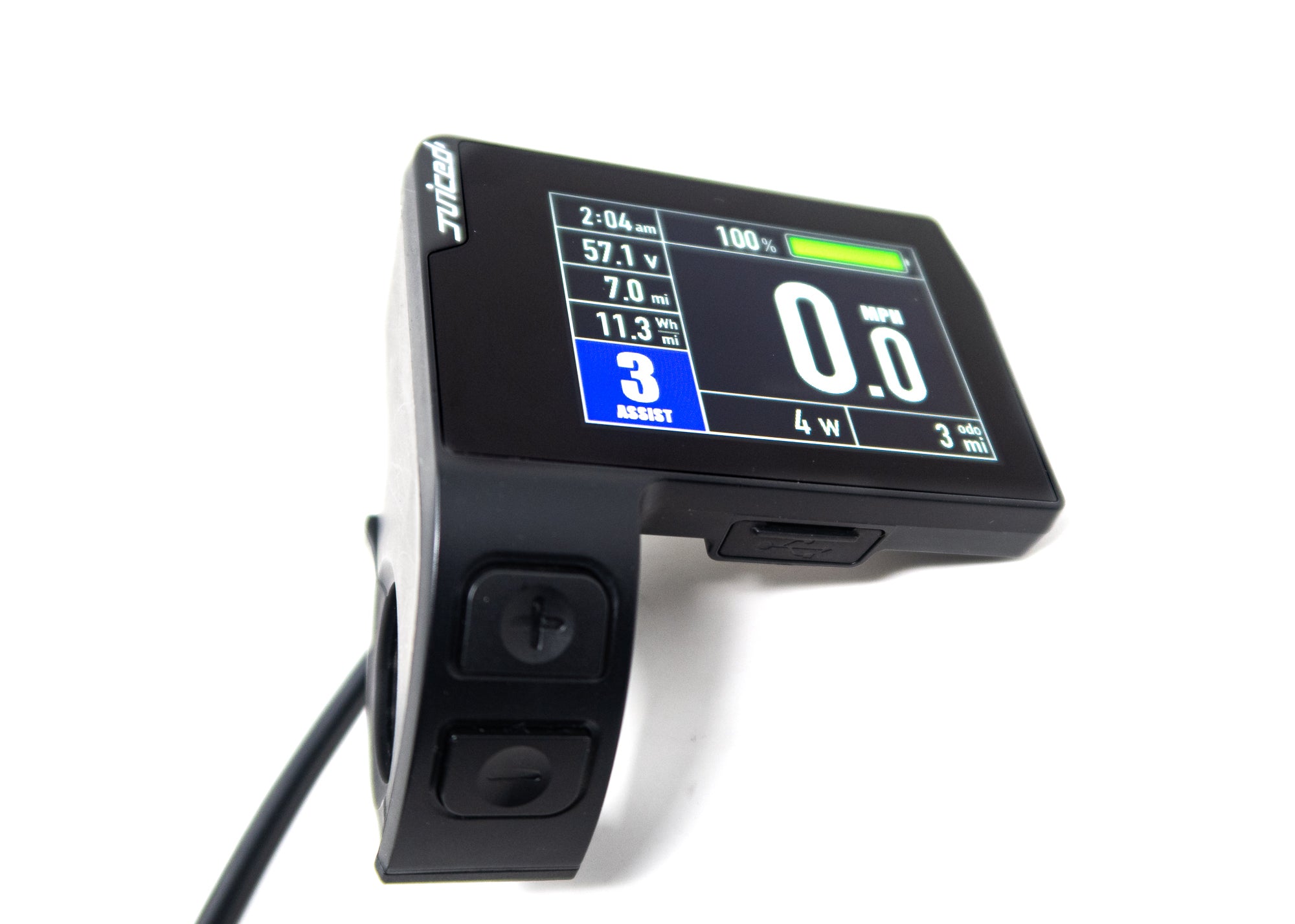 Juiced Bikes Smart Color LCD Display Screen、mySite、bengalsvssteelers