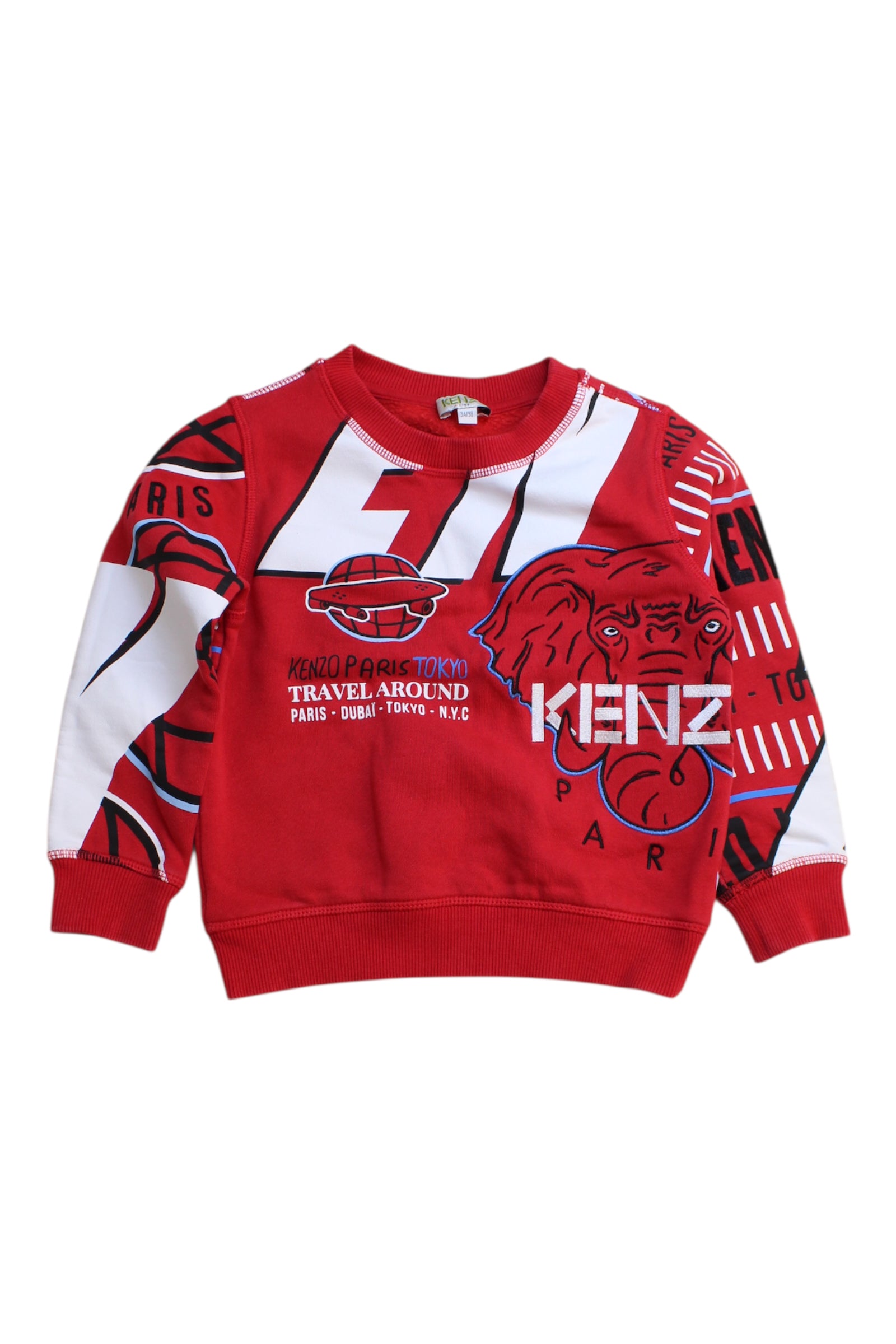 Kenzo Crewneck Graphic Sweatshirt 3T、mySite、g9winljtr