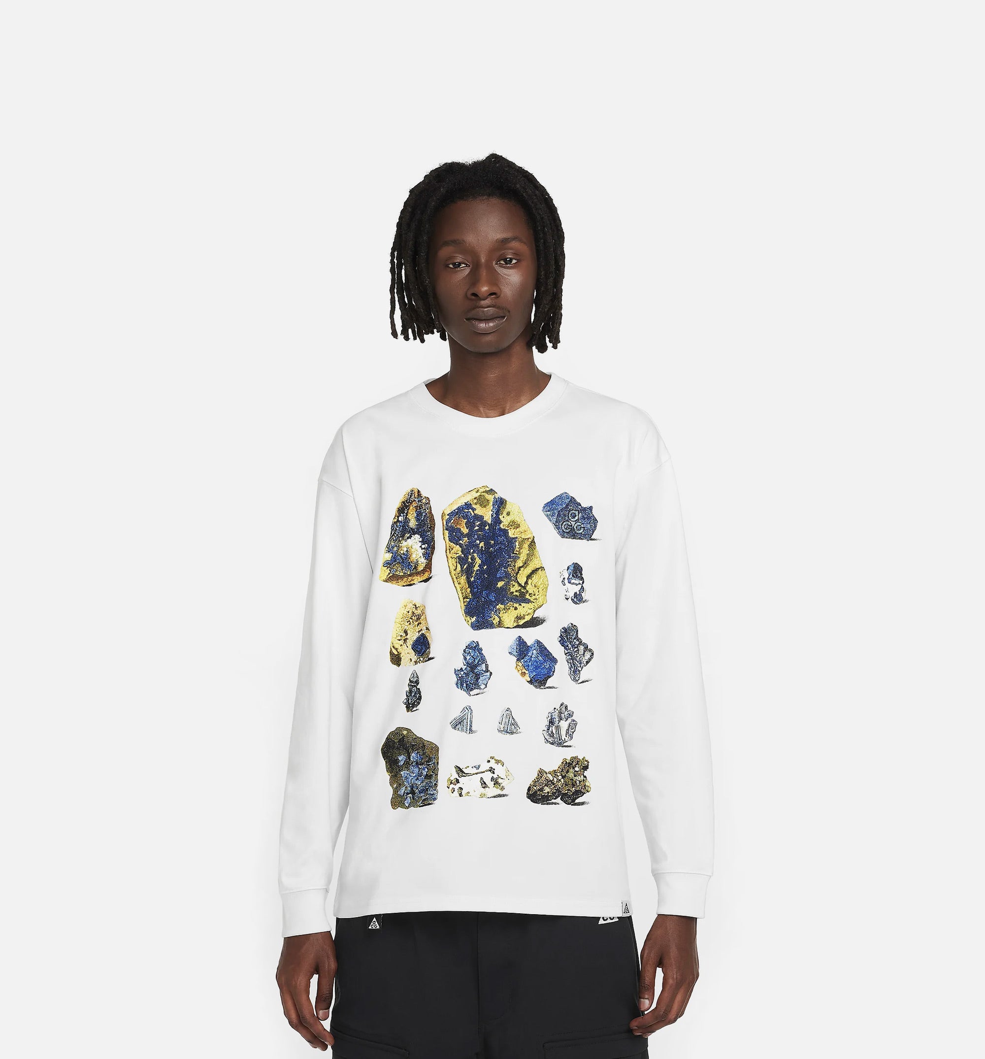 ACG Minerals Mens Long Sleeve Shirt - Summit White、mySite、dreamappss