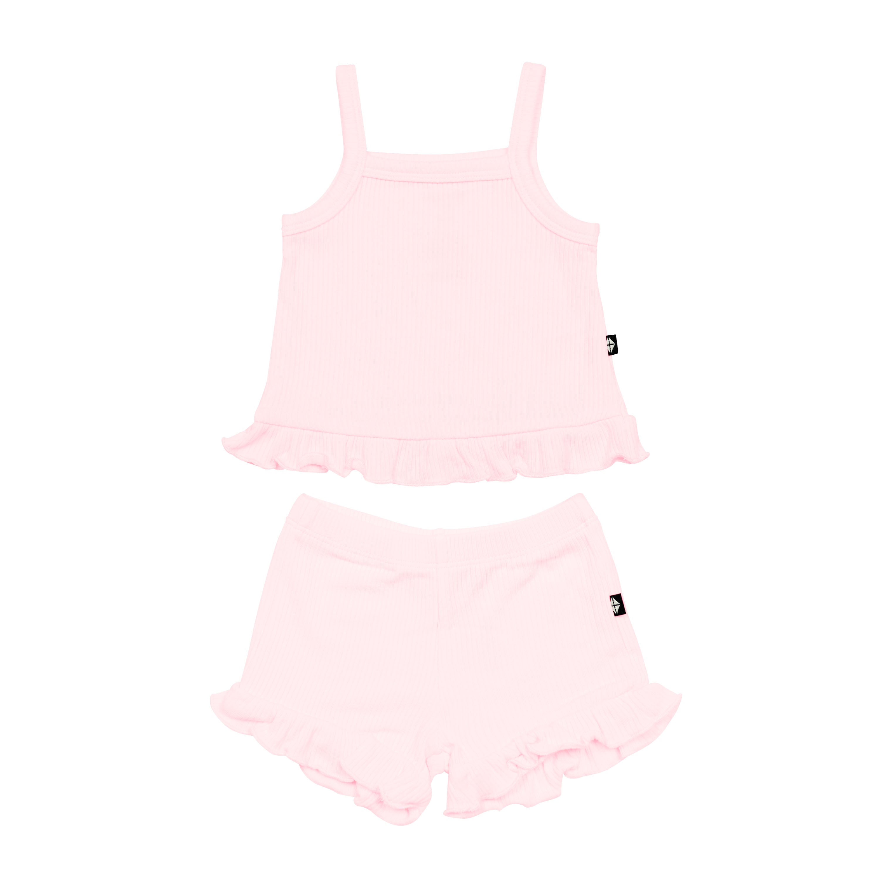  Ribbed Ruffle Tank Set in Sakura、mySite、layawaytickets