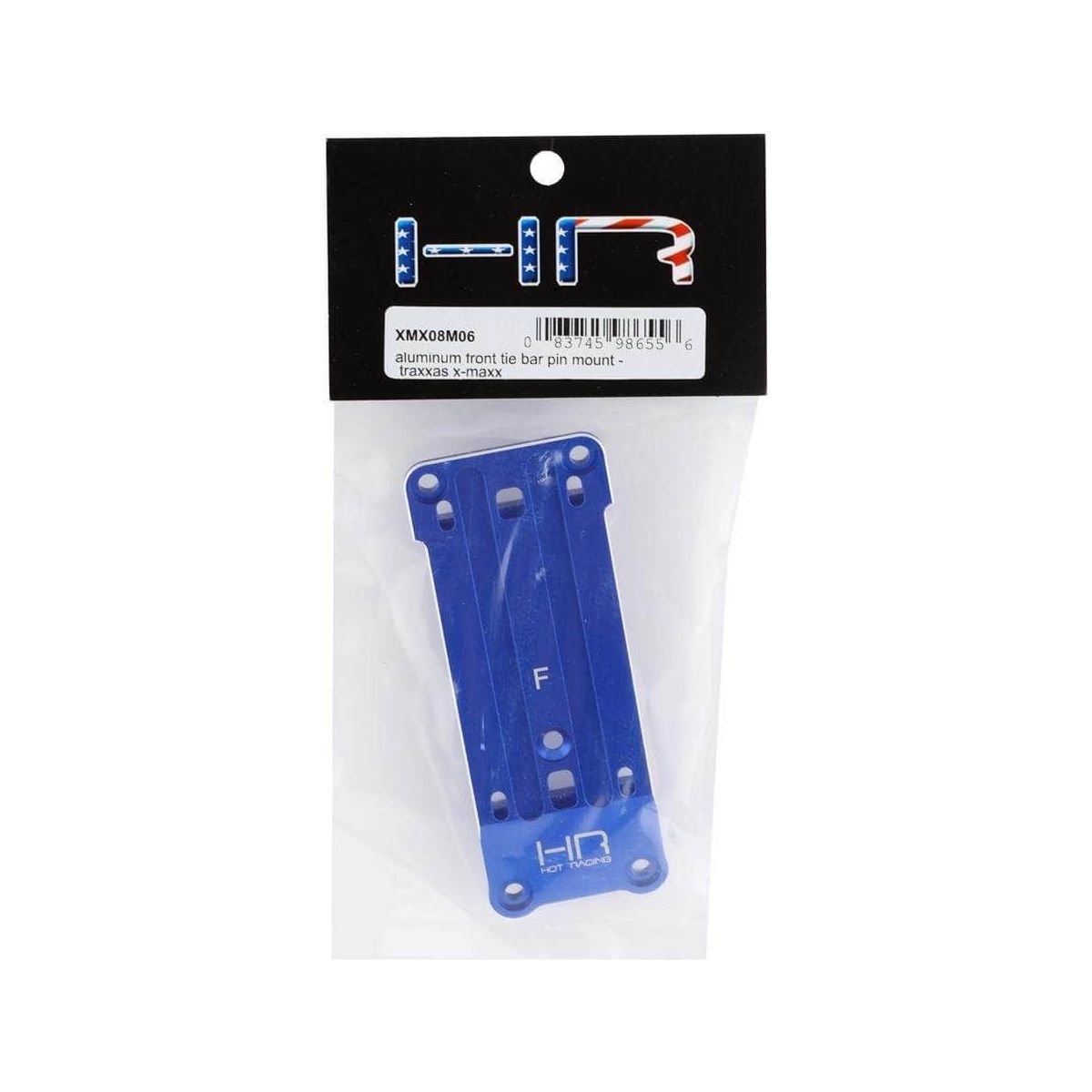  HRAXMX08M06, Hot Racing Traxxas X-Maxx Aluminum Front Tie Bar Pin Mount、mySite、merchandisen