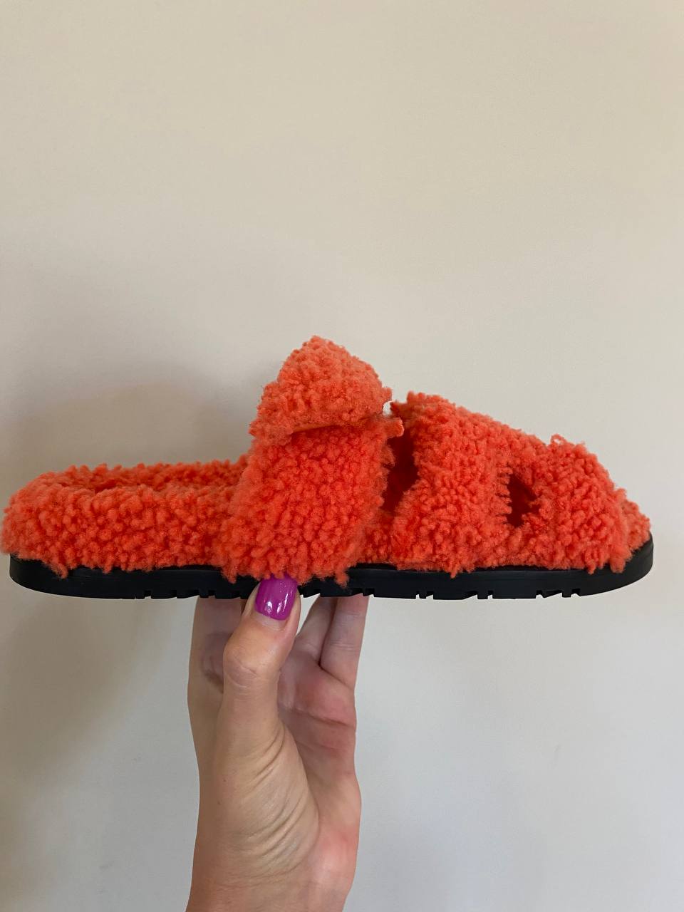 Hermes Teddy Bear orange Chypre sandals、mySite、garminoutage.com