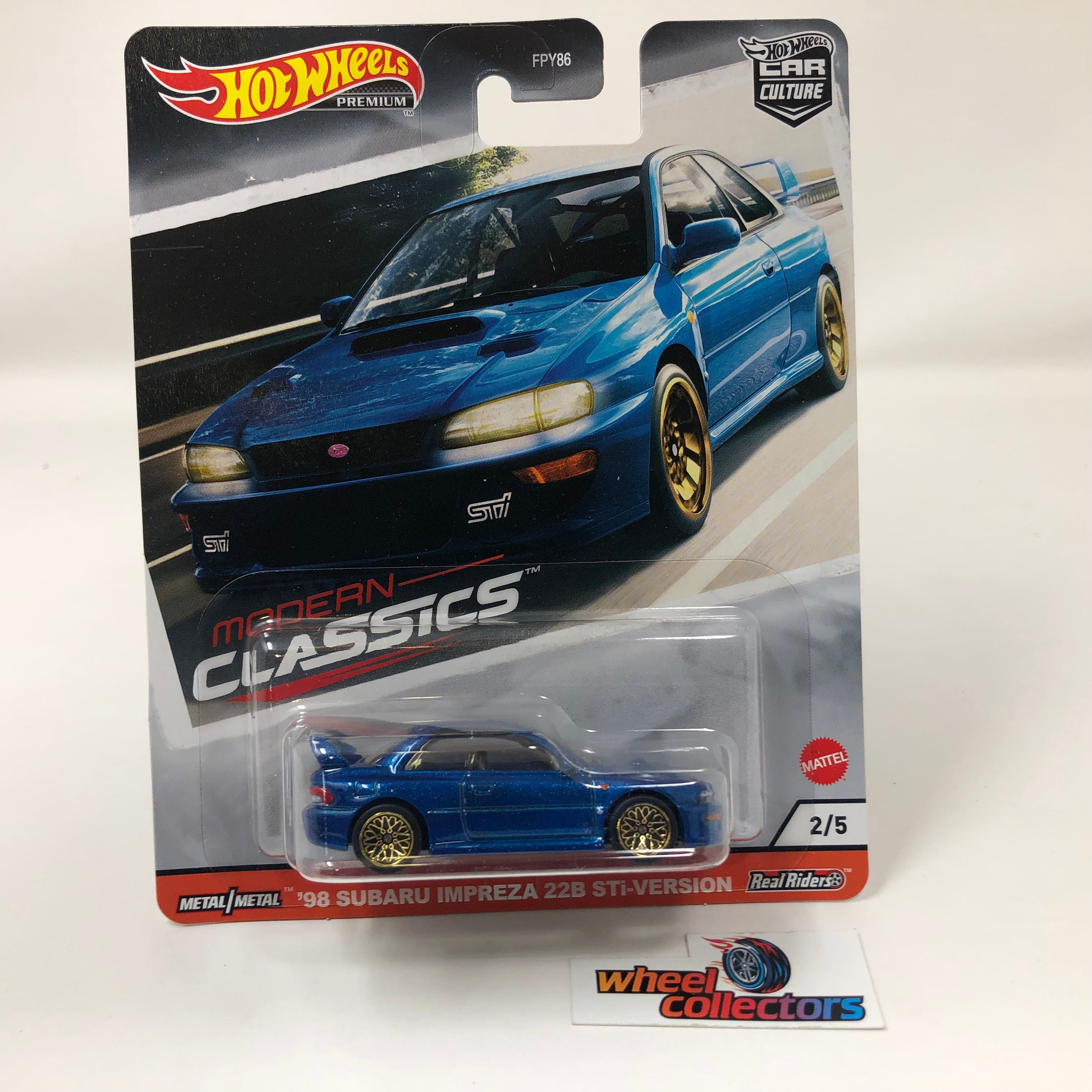 '98 Subaru Impreza 22B STi * Hot Wheels MODERN CLASSICS 2 Car Culture、mySite、hgirdovlk