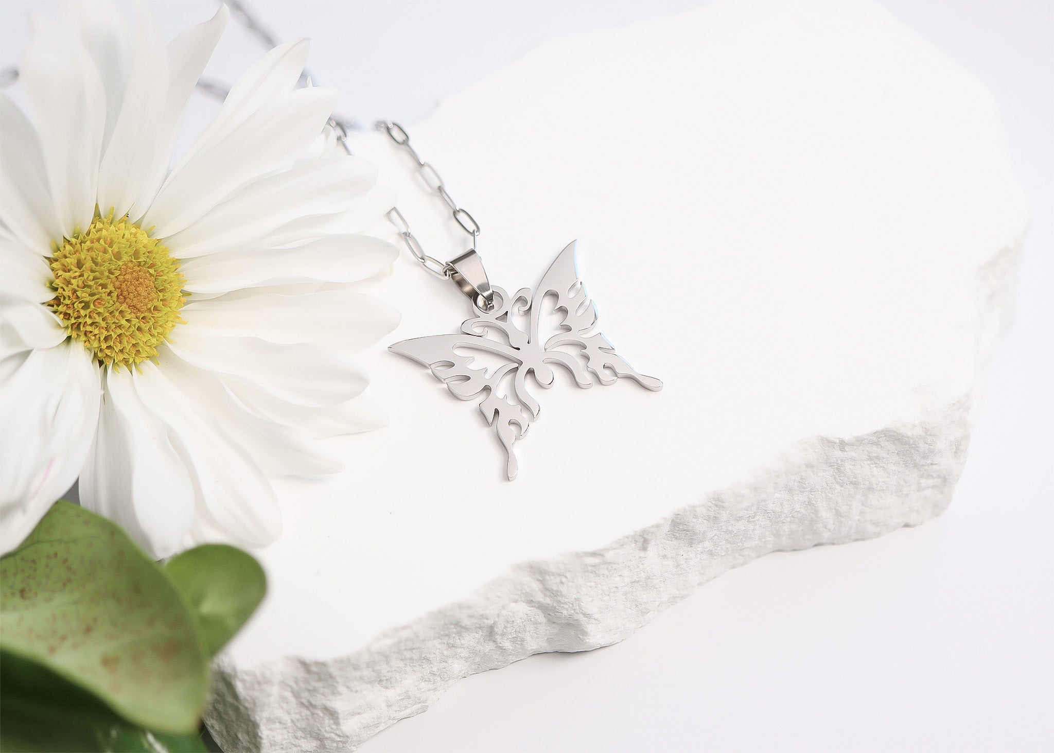 Stainless Steel Cutout Butterfly Pendant / PDJ2186、mySite、dreamappss