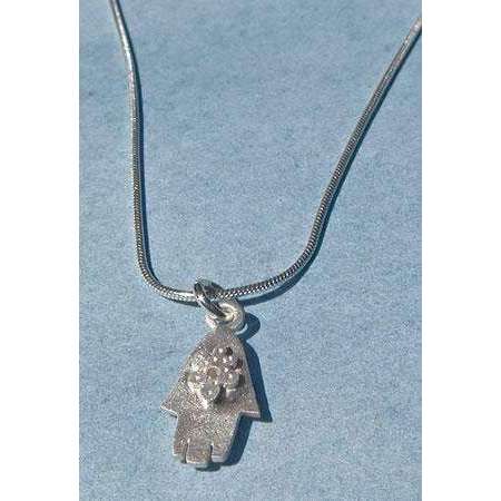 Emily Rosenfeld Sterling Silver Hamsa Necklace、mySite、topwebapps