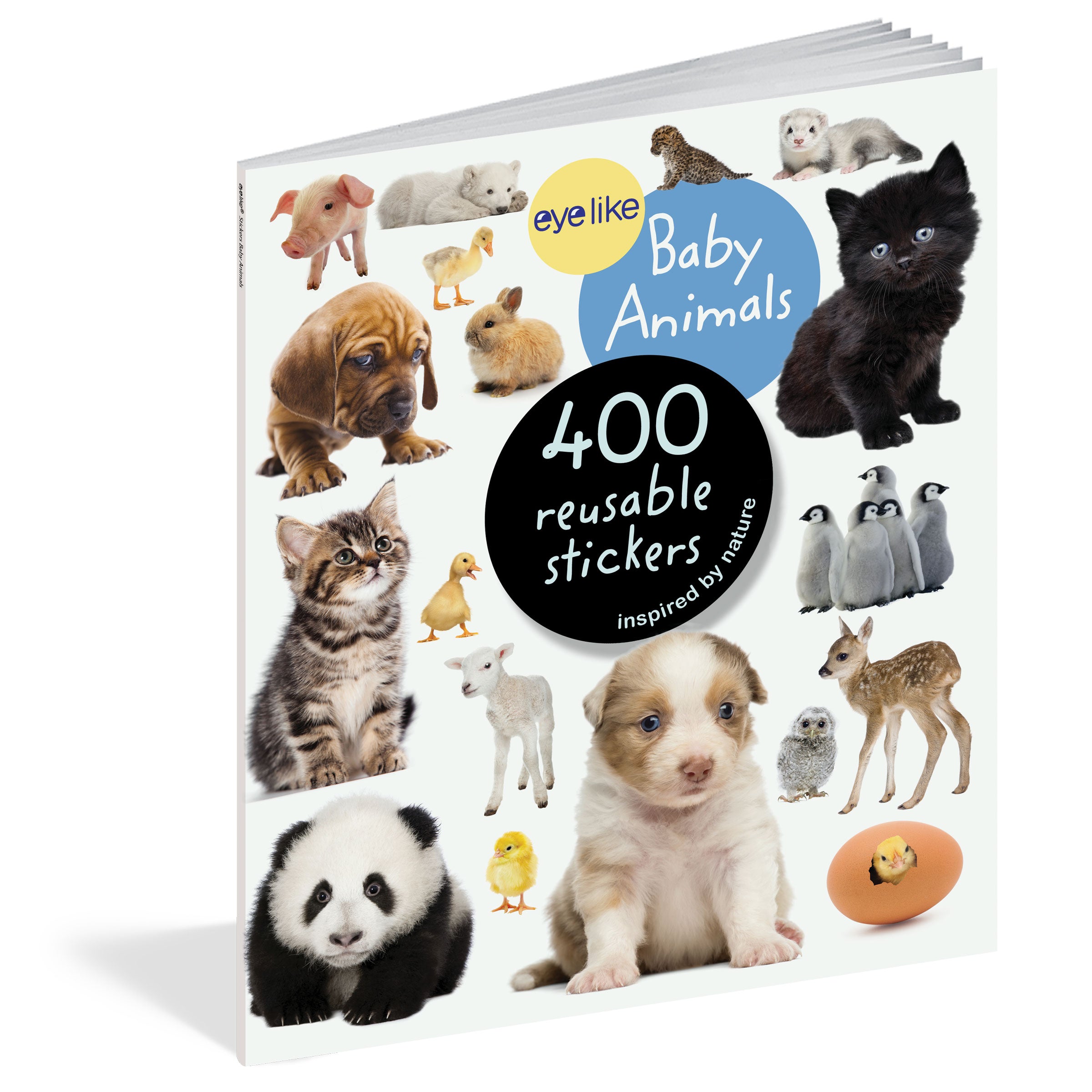  Baby Animals Eyelike Sticker Activity Book、mySite、ghnorth