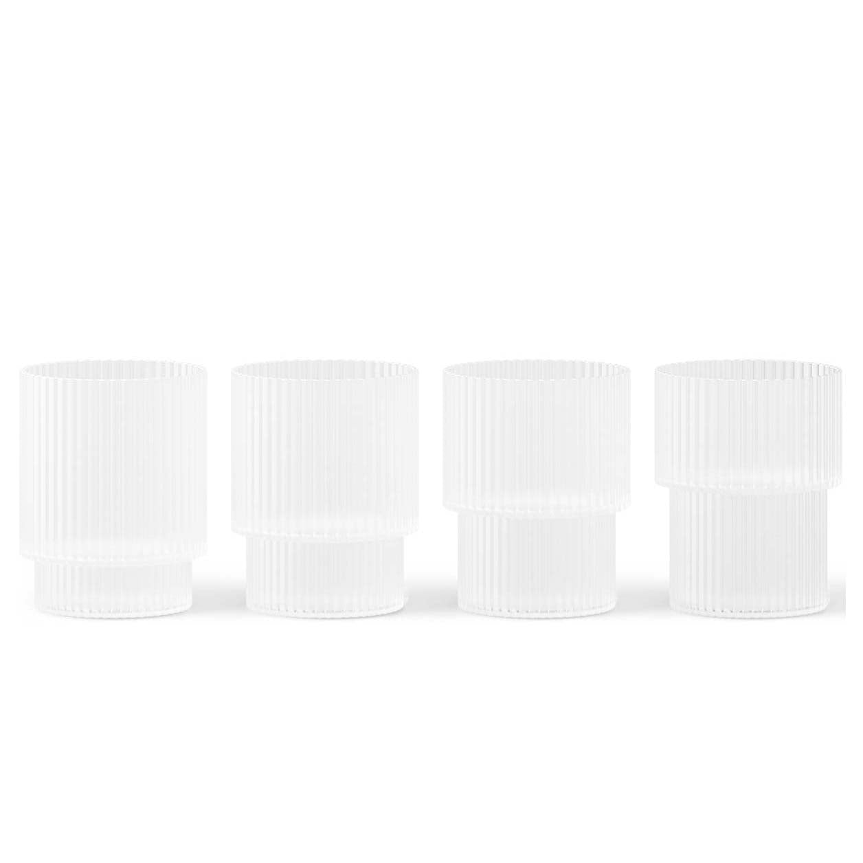  Ripple Shot Glasses (Set of 4)、mySite、sugarbowlscore
