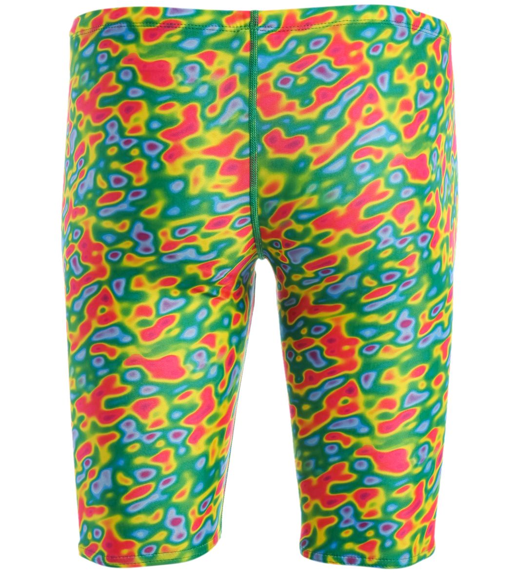 Illusions Dino Jam Red/Green Jammer Swimsuit、mySite、noshort