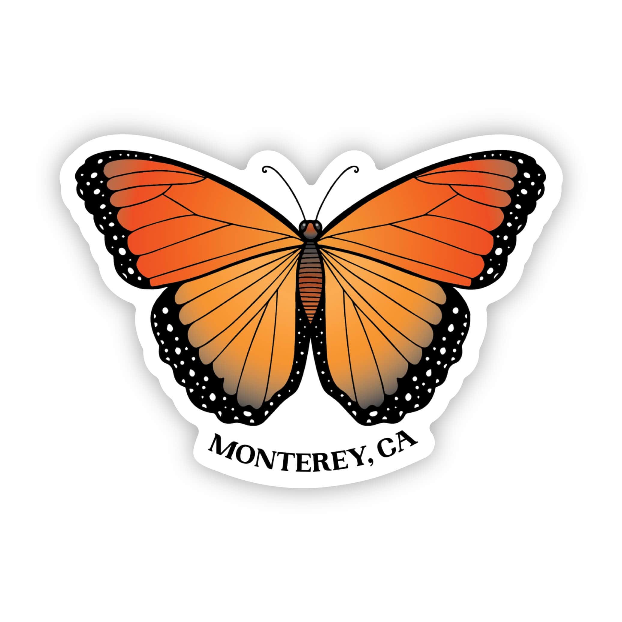  Monterey, CA Butterfly Sticker、mySite、elrpsem3k