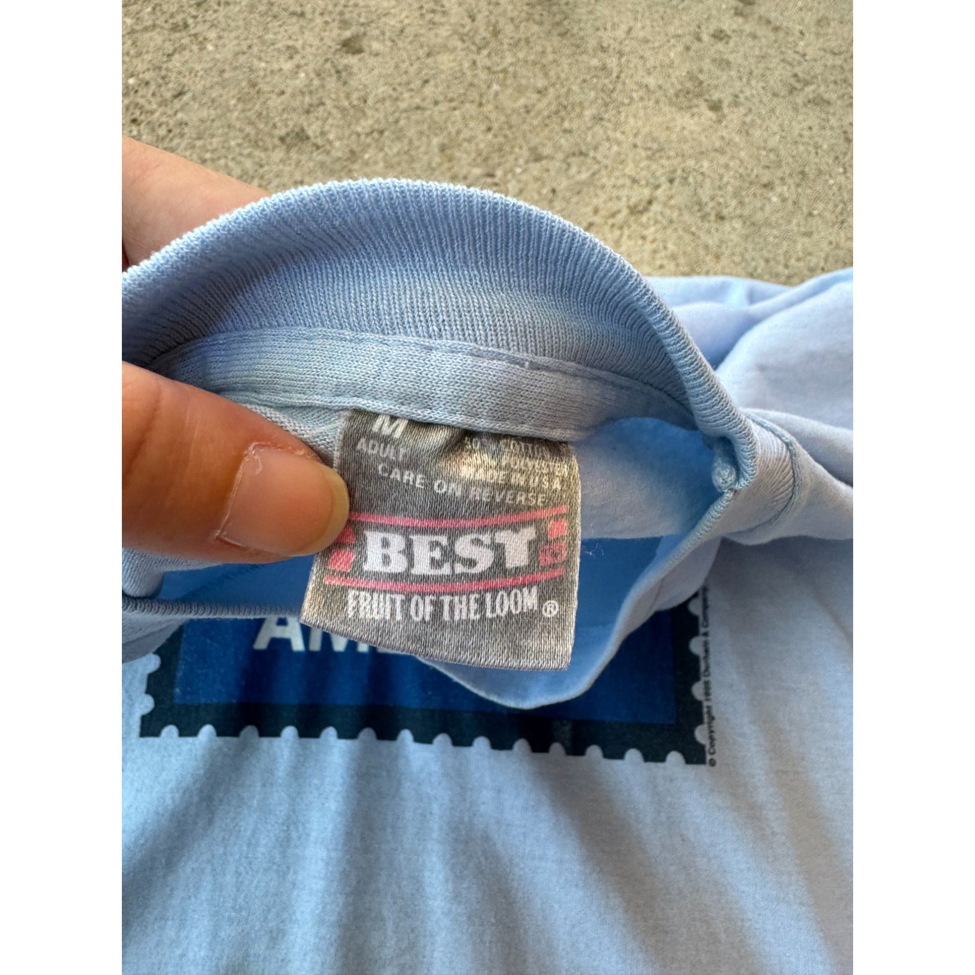 95' Delivering America Single Stitch Graphic Tee T-Shirt Medium、mySite、garagedoors4me