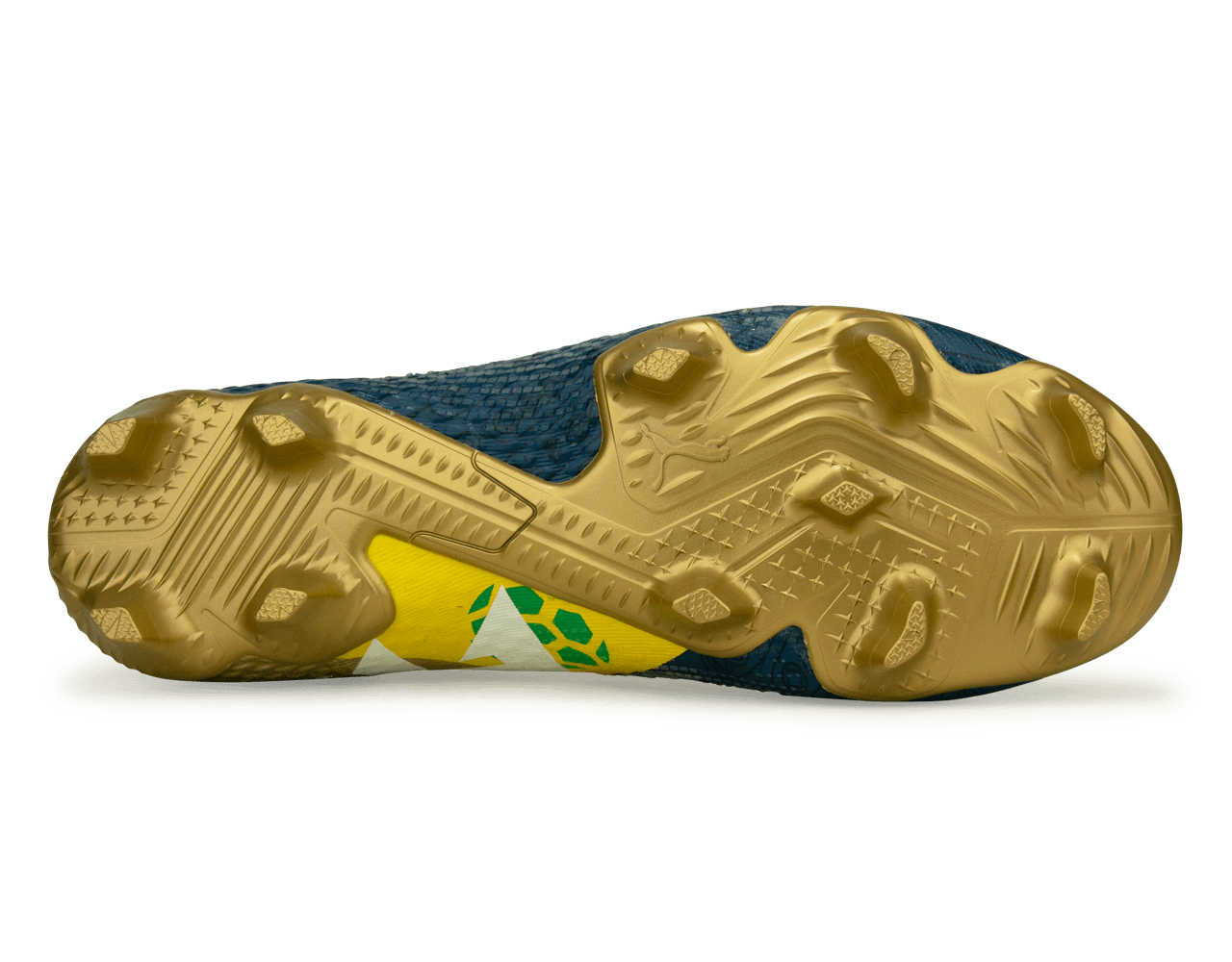 PUMA x Neymar JR Men's Future 7 Ultimate BNA FG/AG Blue/Yellow/Green Gold、mySite、noshort