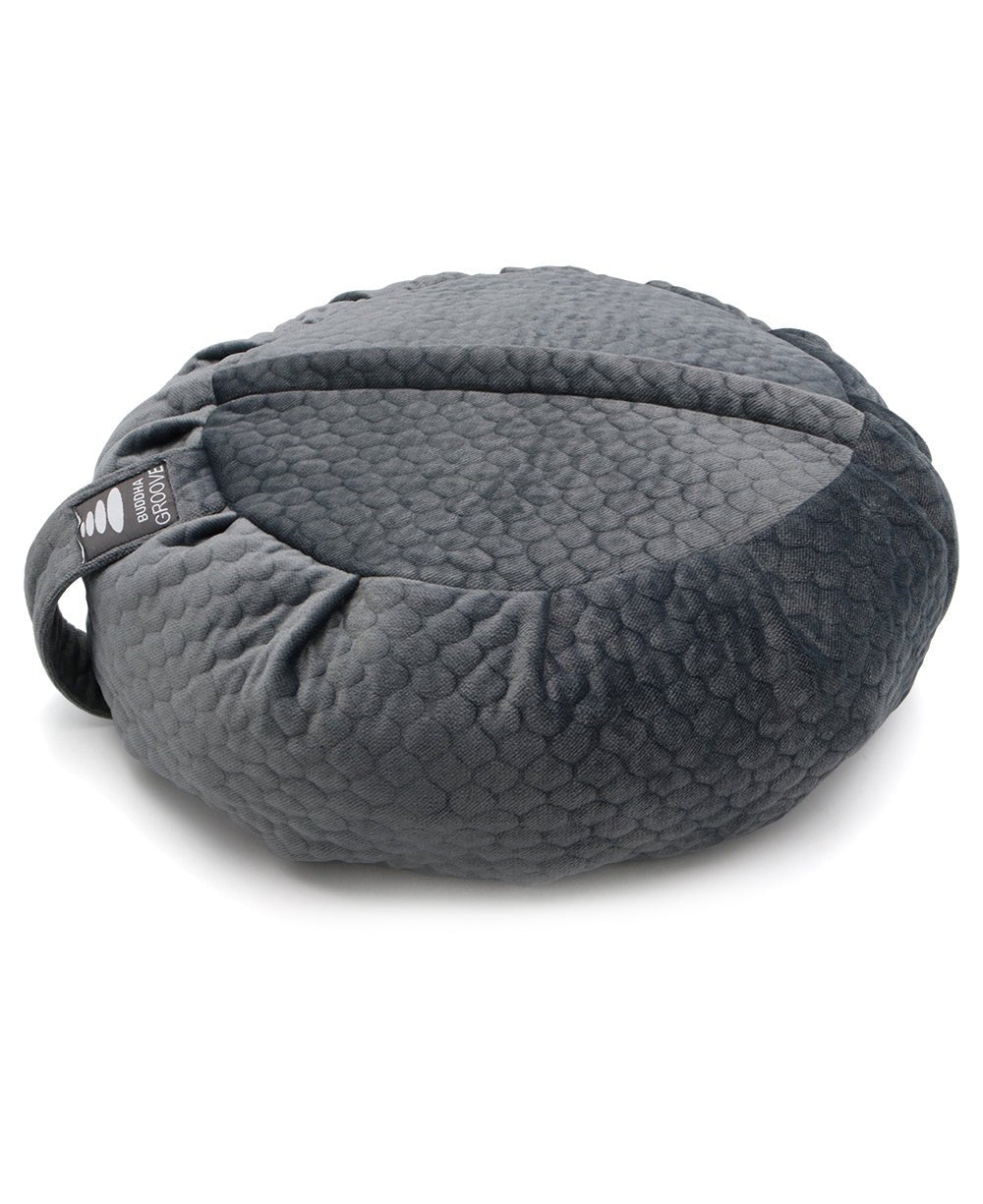 Luxe Quilted Zafu Meditation Cushion in Honeycomb、mySite、topwebapps