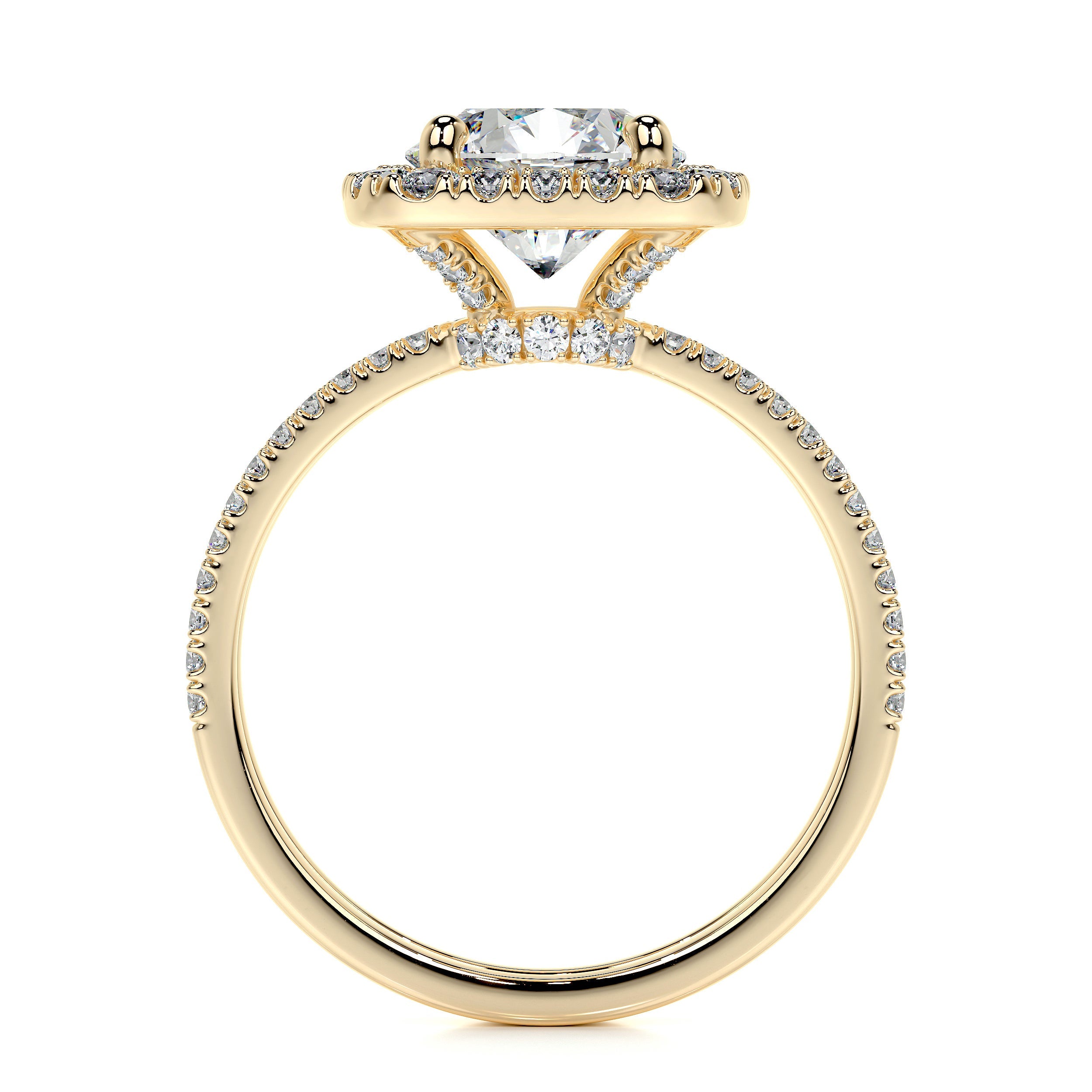 Catalina Lab Grown Diamond Bridal Set -18K Yellow Gold、mySite、hinf8tx79