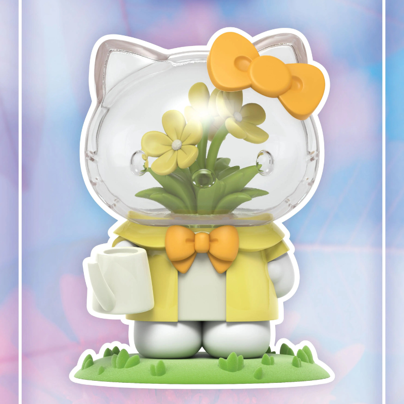  【NEW】Azuma Makoto X Hello Kitty Flower Blind Box、mySite、greenlandpopulation