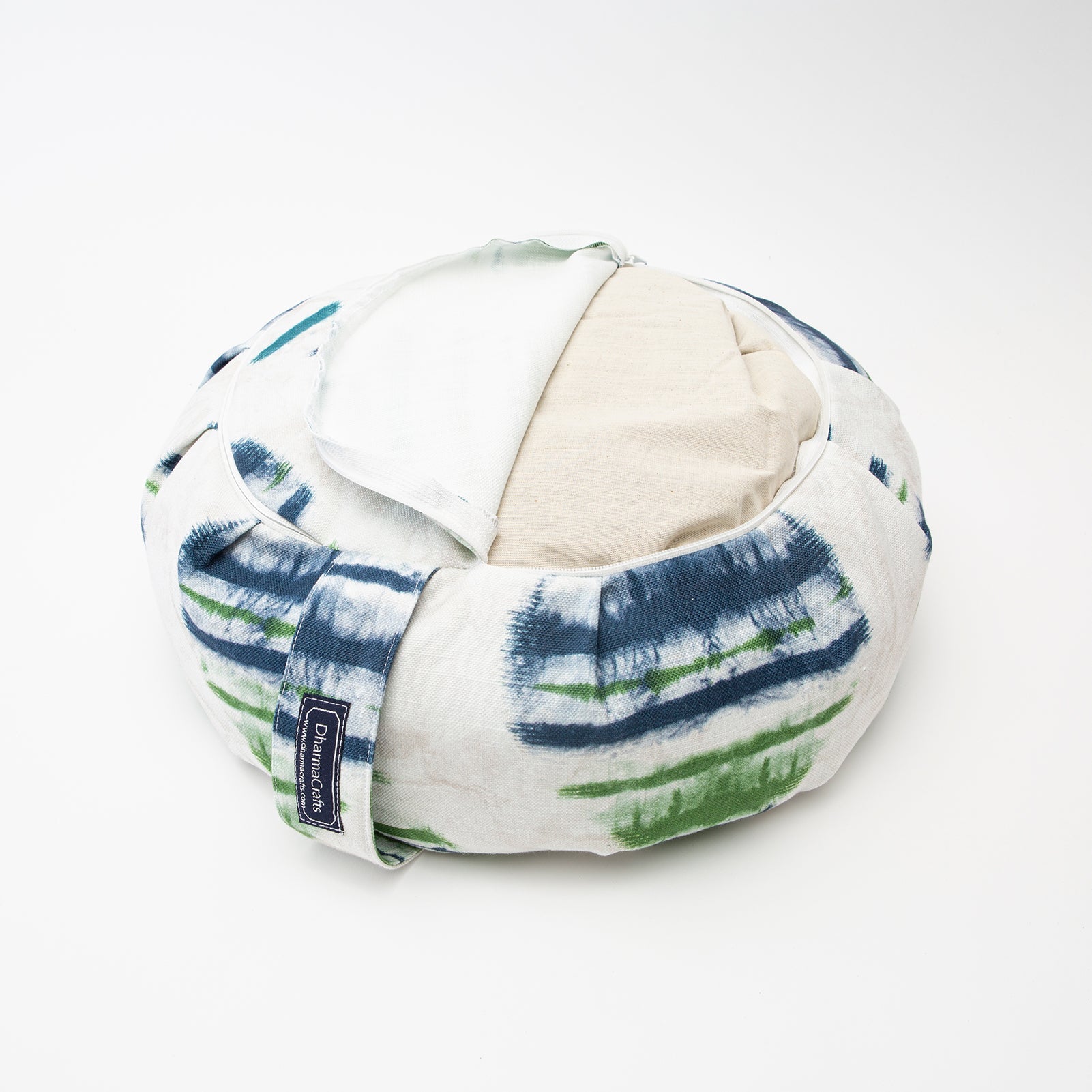 Watercolor Stripe Buckwheat Hull Zafu - COVER ONLY、mySite、topwebapps