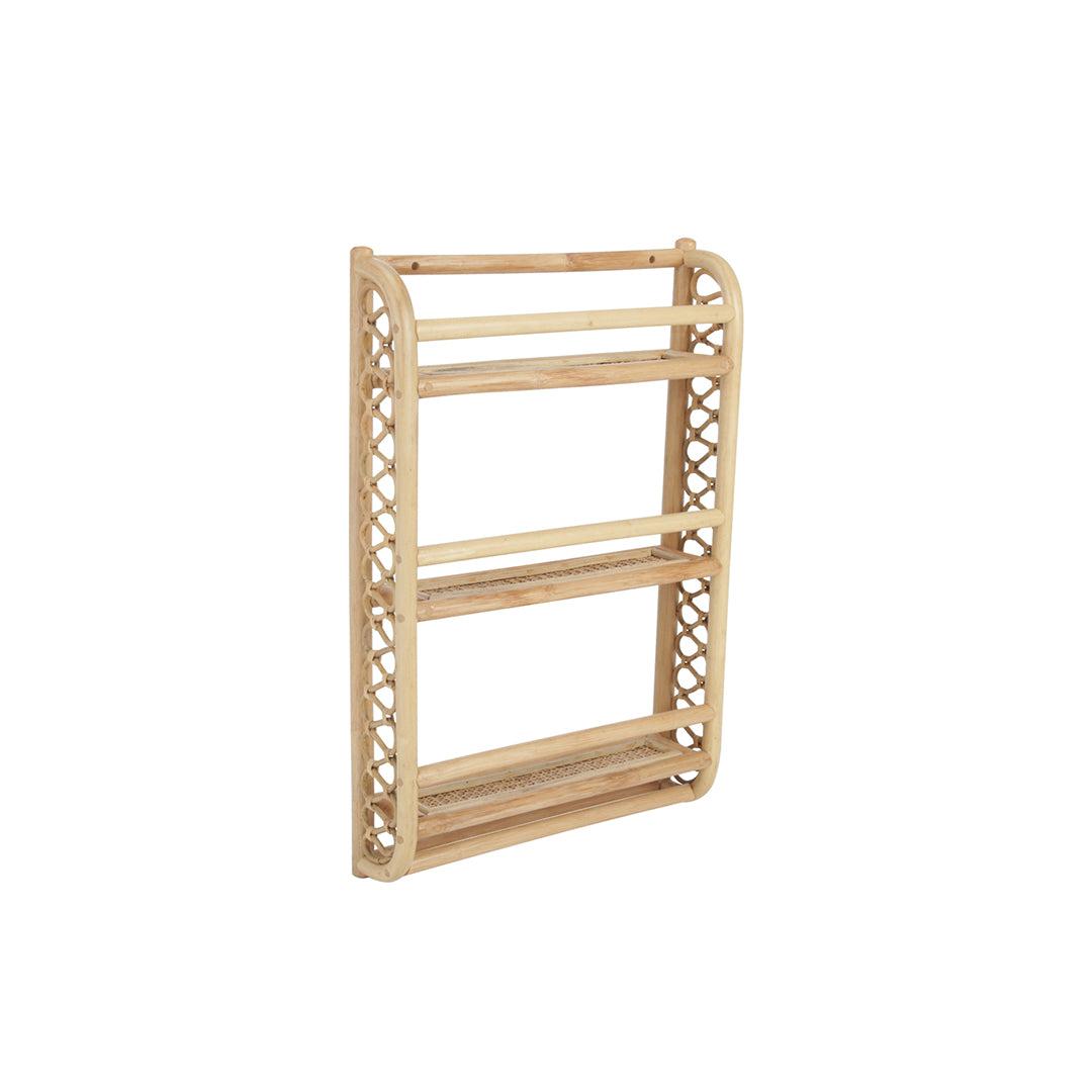  CuddleCo Aria Bookshelf - Rattan、mySite、merchandisen