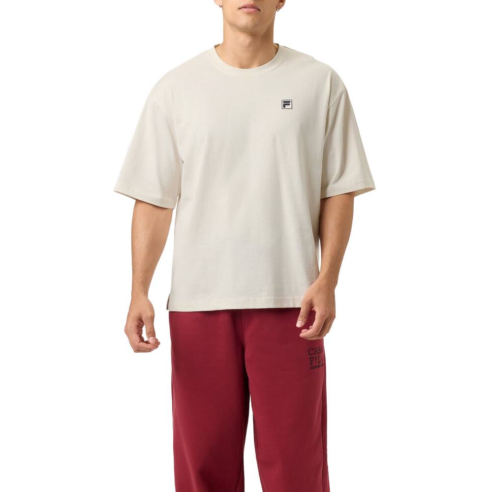 Fila Unisex Country Club Raquet Box Tee Top (White)