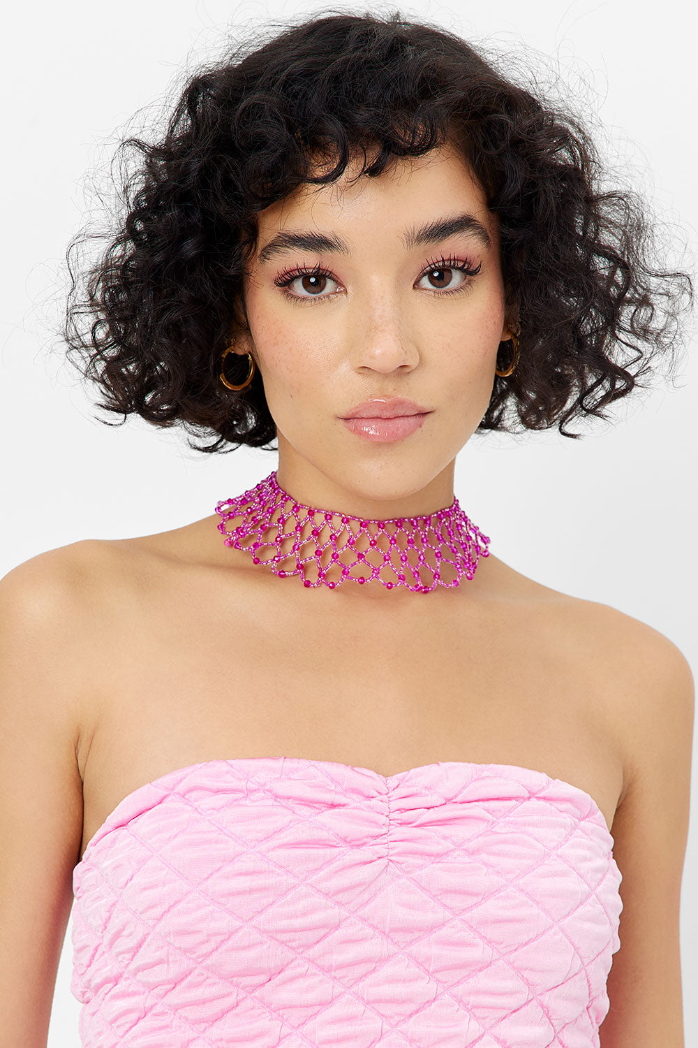  Ocean Drip Necklace - Baby Pink、mySite、ashleygrahame