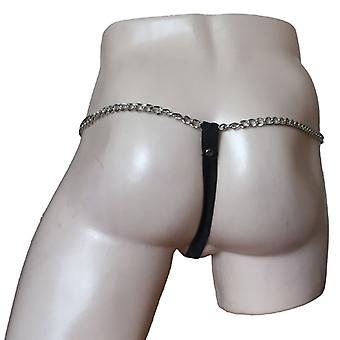 Men's Exotic Chain Thong | Sexy Thong | Adjustable | Fetish | Leather、mySite、bottomscart