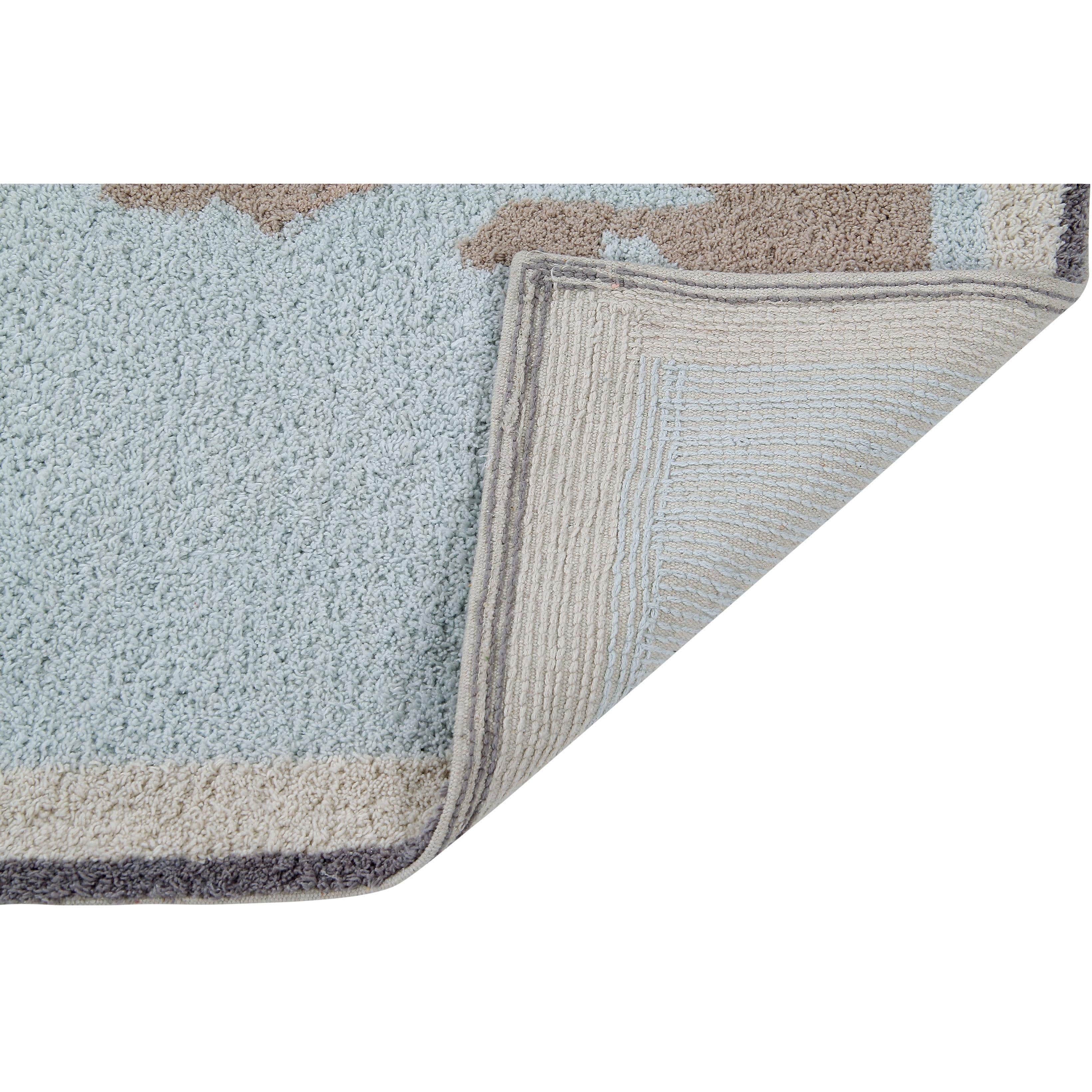 Vintage Map Machine Washable Kids Area Rug、mySite、gigharbornorthrealestate