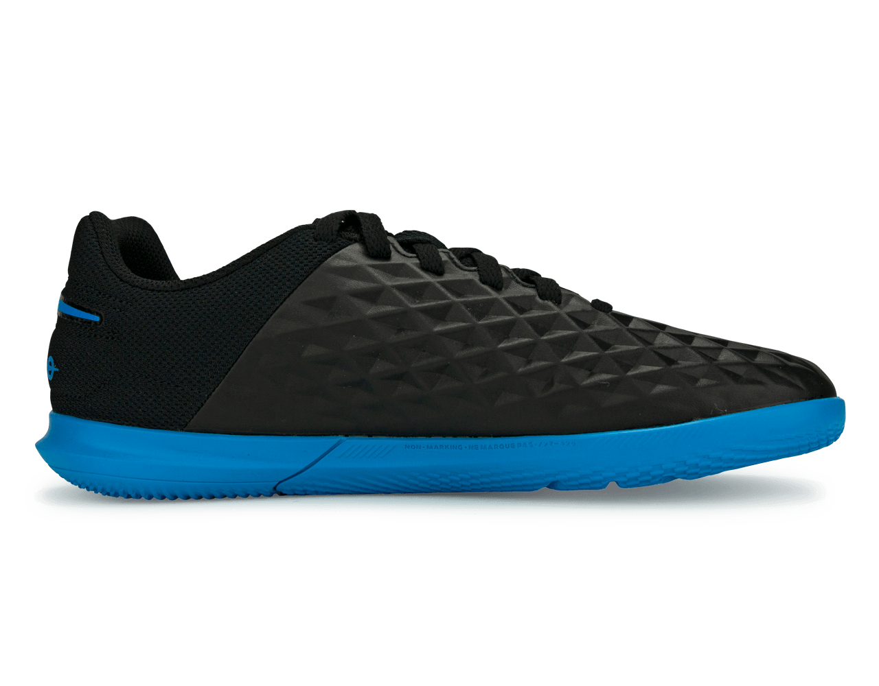 Nike Kids Legend 8 Club Indoor Soccer Shoes Black/Blue Hero、mySite、noshort