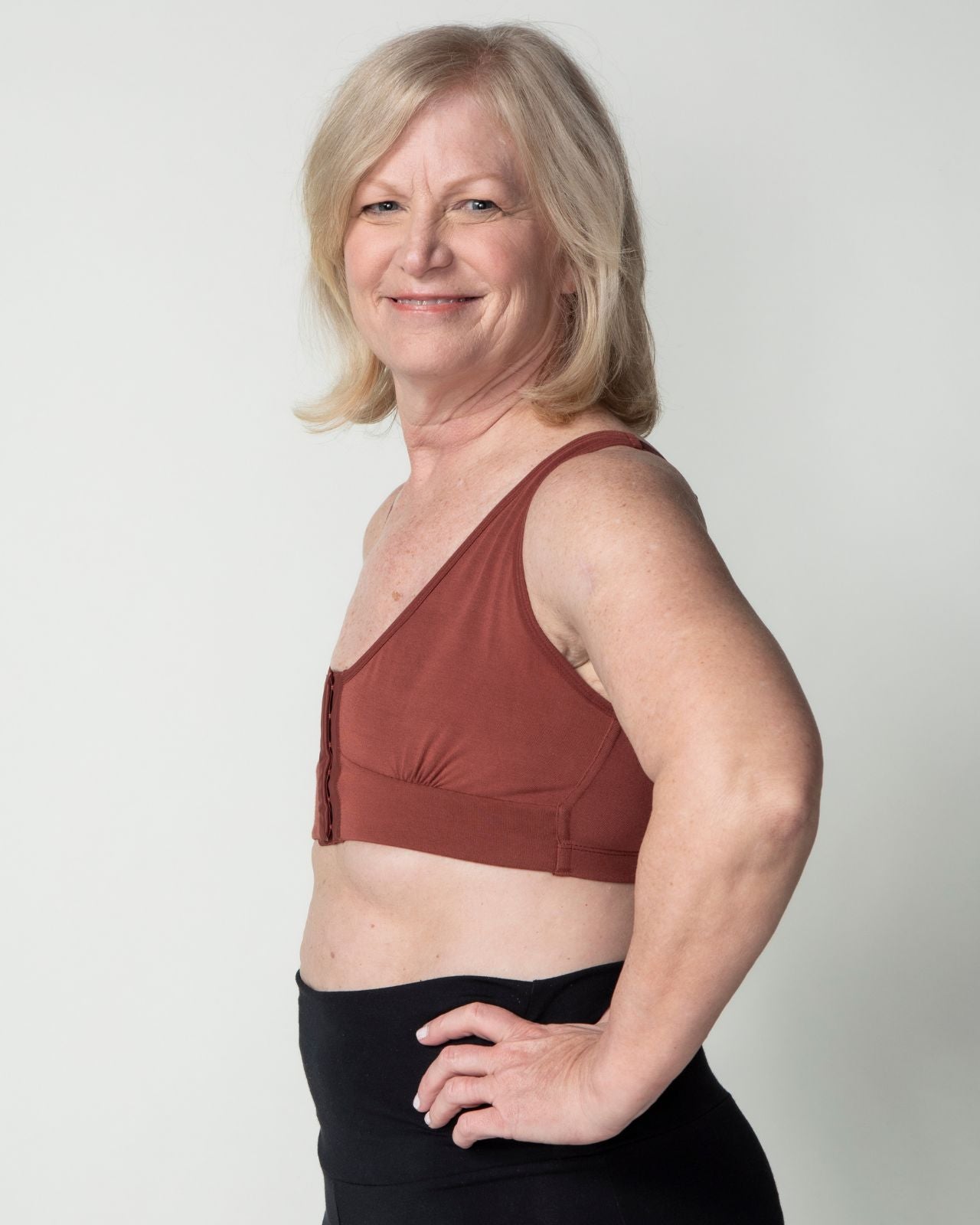 Rora Pocketed Front Closure Bra、mySite、bengalsvssteelers