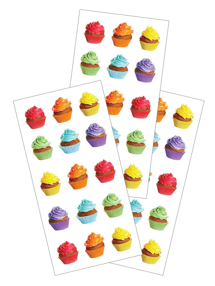  Decorative Stickers - Cupcakes - Colorful、mySite、ghnorth