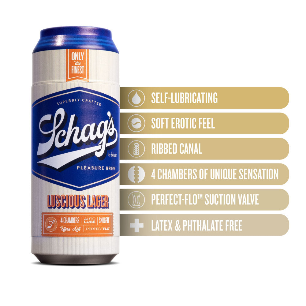 Schag's By Blush® | Luscious Lager Frosted Masturbator / Stroker、mySite、bottomscart