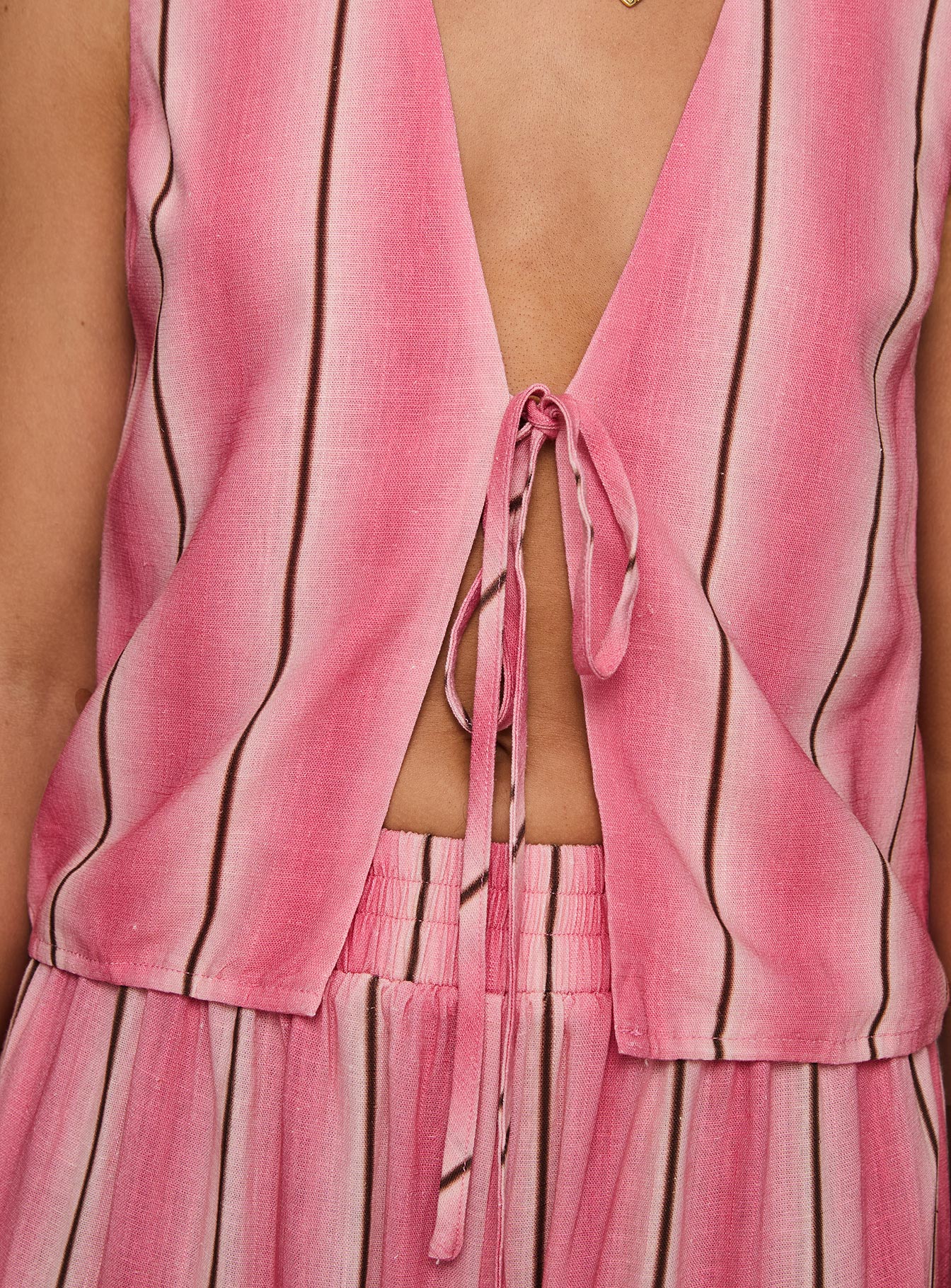 Gentle Vest Top Pink、mySite、solidvoid