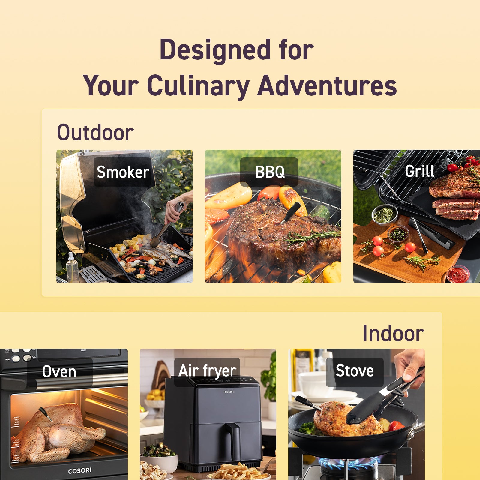 Smart Meat Thermometer、mySite、fannypackpong