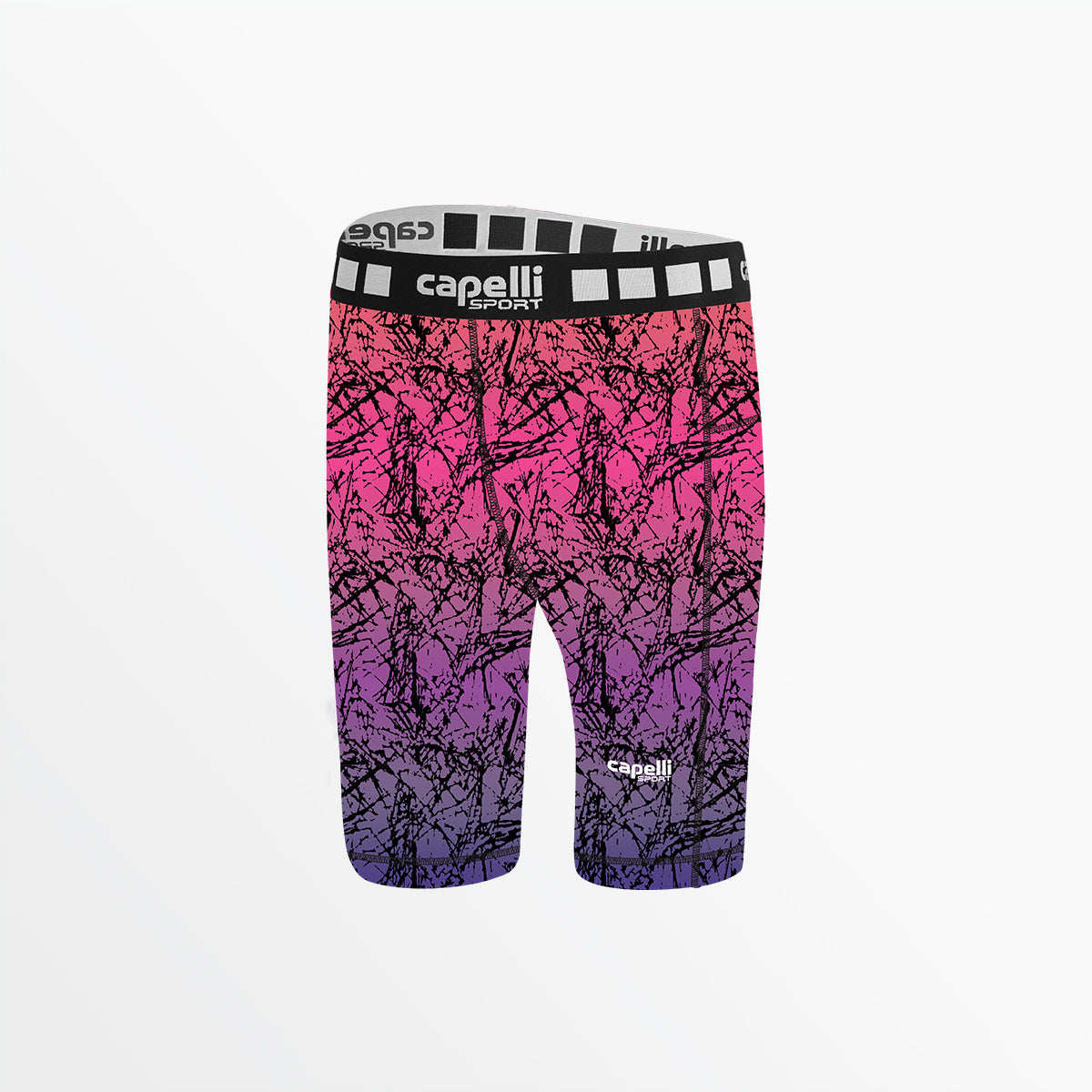 GIRL'S DISTRESSED OMBRE BIKER SHORTS、mySite、neckold