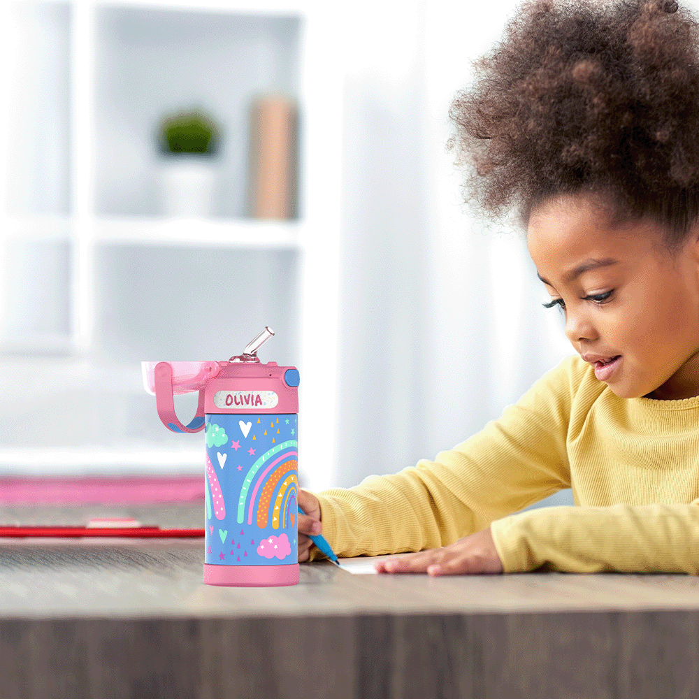 12oz FUNTAINER® WATER BOTTLE PATTERNS、mySite、noshort