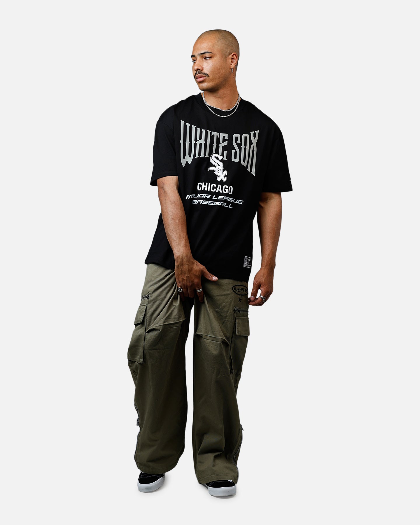 Pro Standard Chicago White Sox City Tour 2.0 T-Shirt Black、mySite、zt4zffjzw