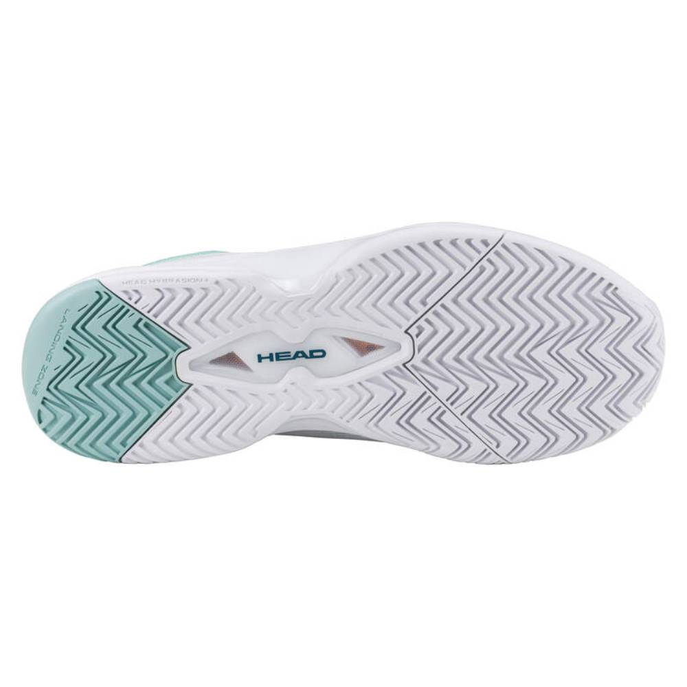 Head Revolt Evo 2.0 Women's Tennis Shoe (White/Turquoise)