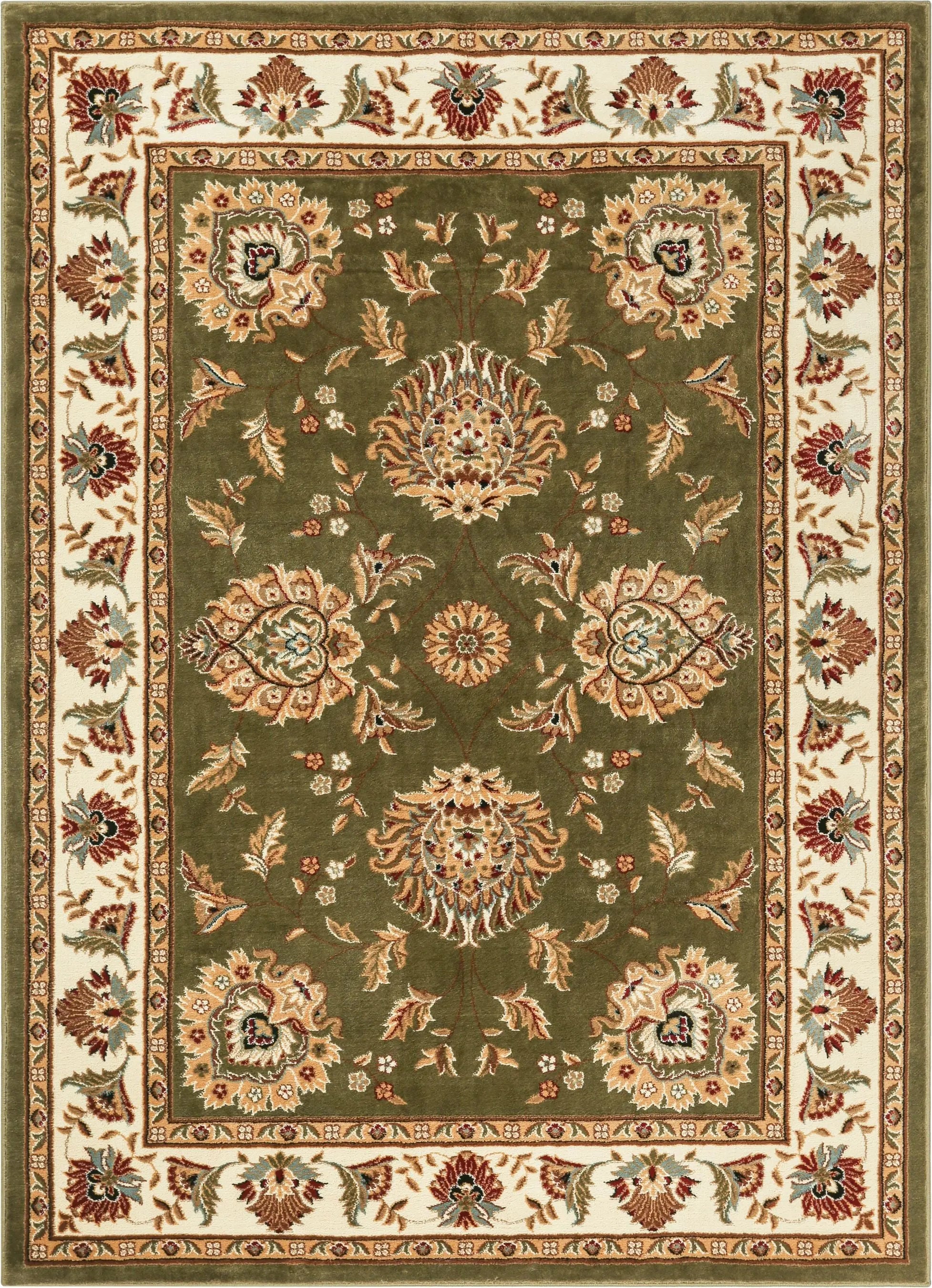Abbasi Green Traditional Rug、mySite、gigharbornorthrealestate