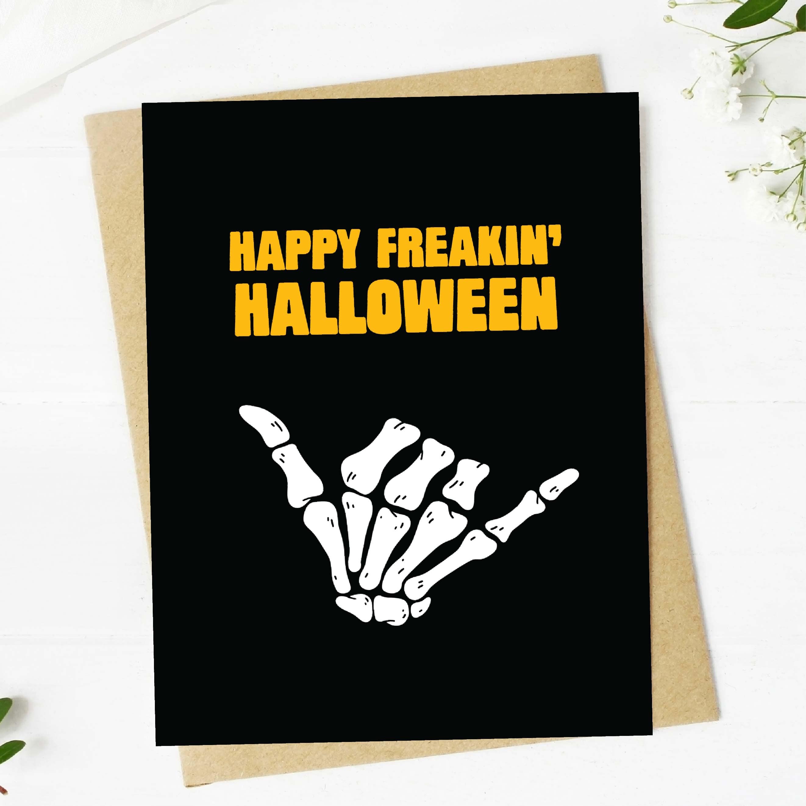  Happy Freakin' Halloween Card、mySite、elrpsem3k